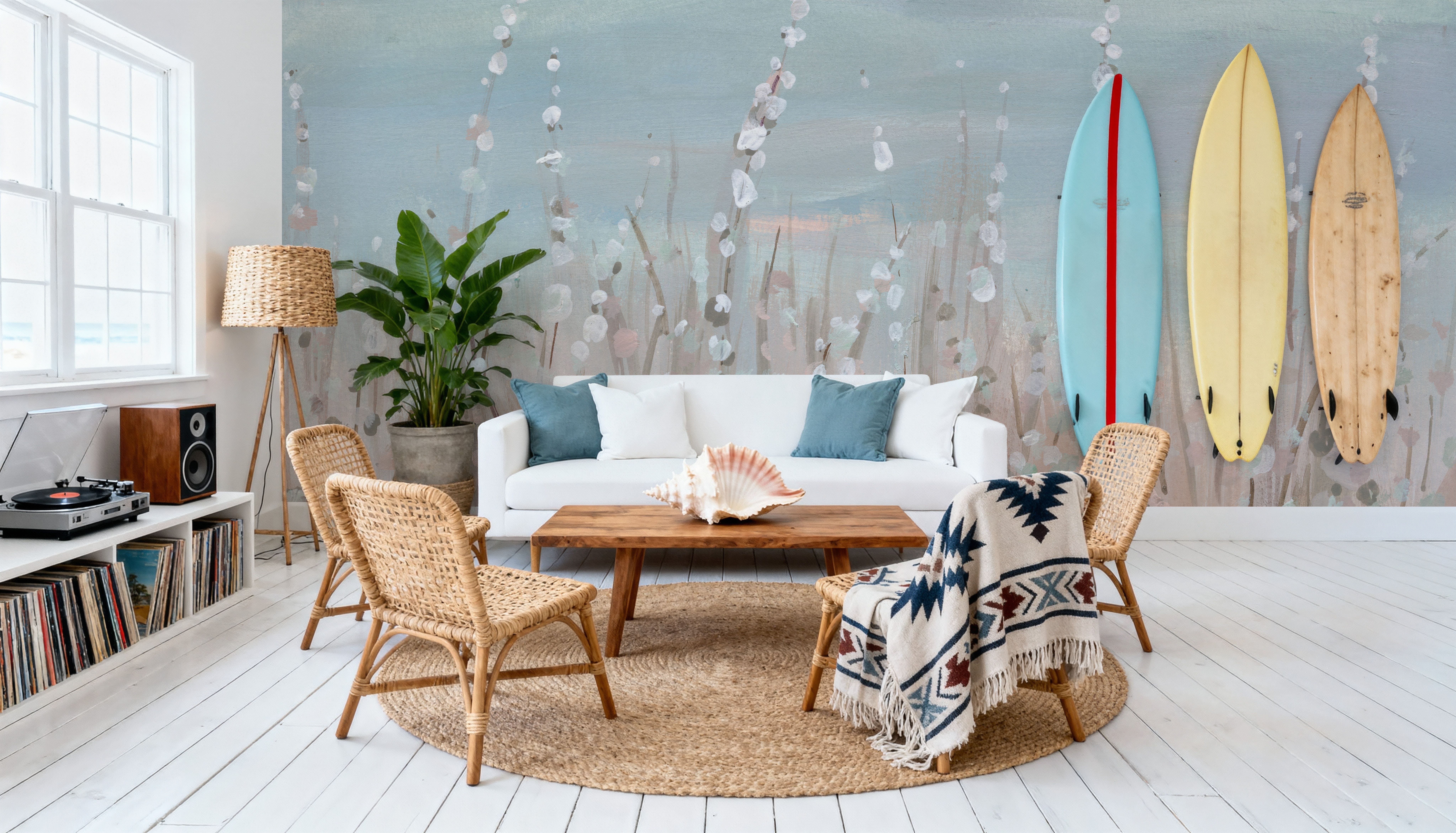 Coastal Bloom, Wallpaper