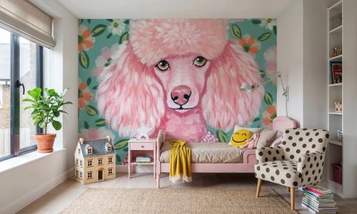 Poodle in Pink