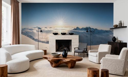 Skiing Panorama