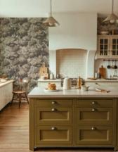 What paint color goes with your wallpaper?