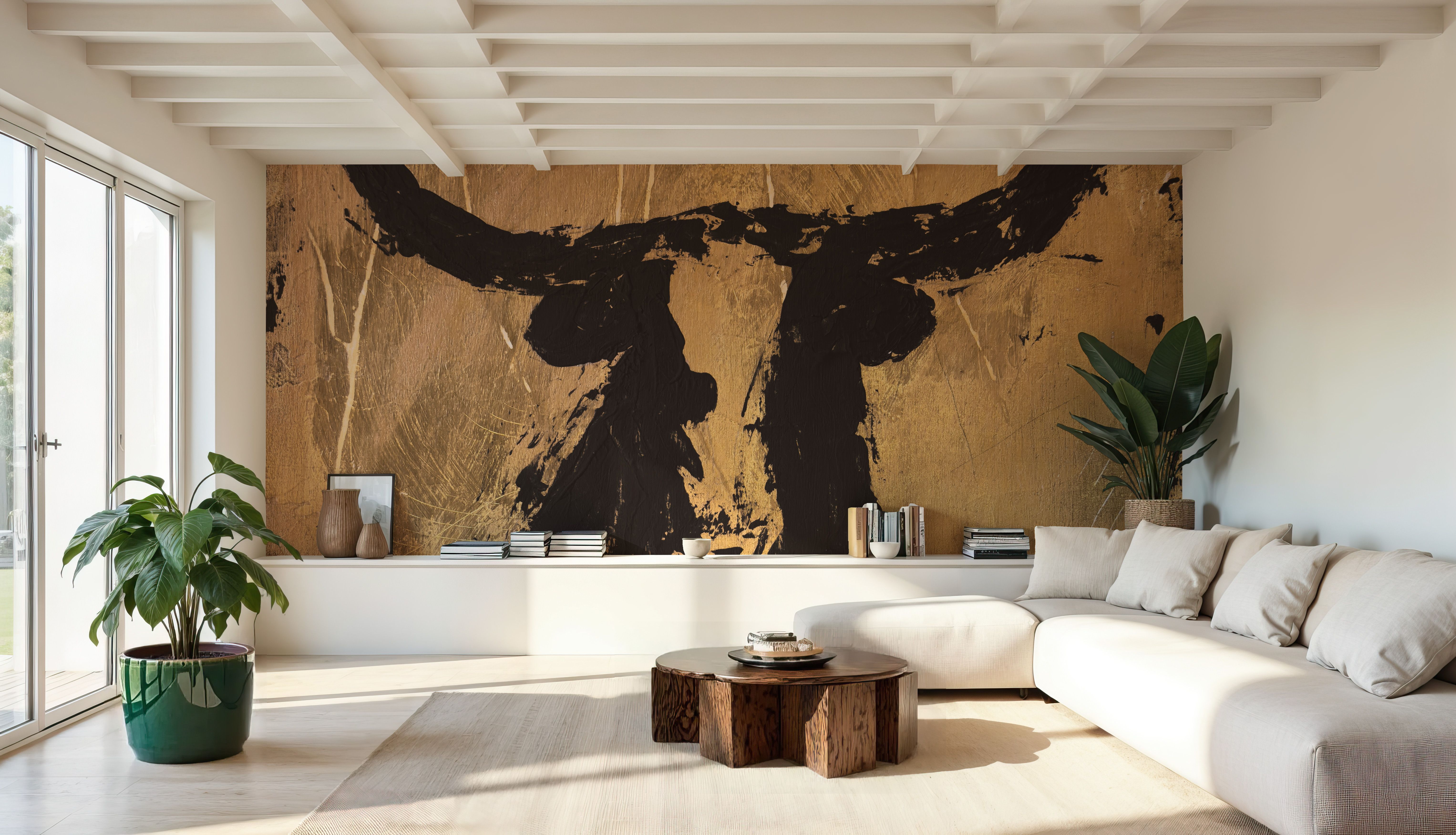 Abstract Bull