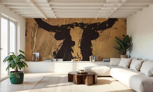 Abstract Bull