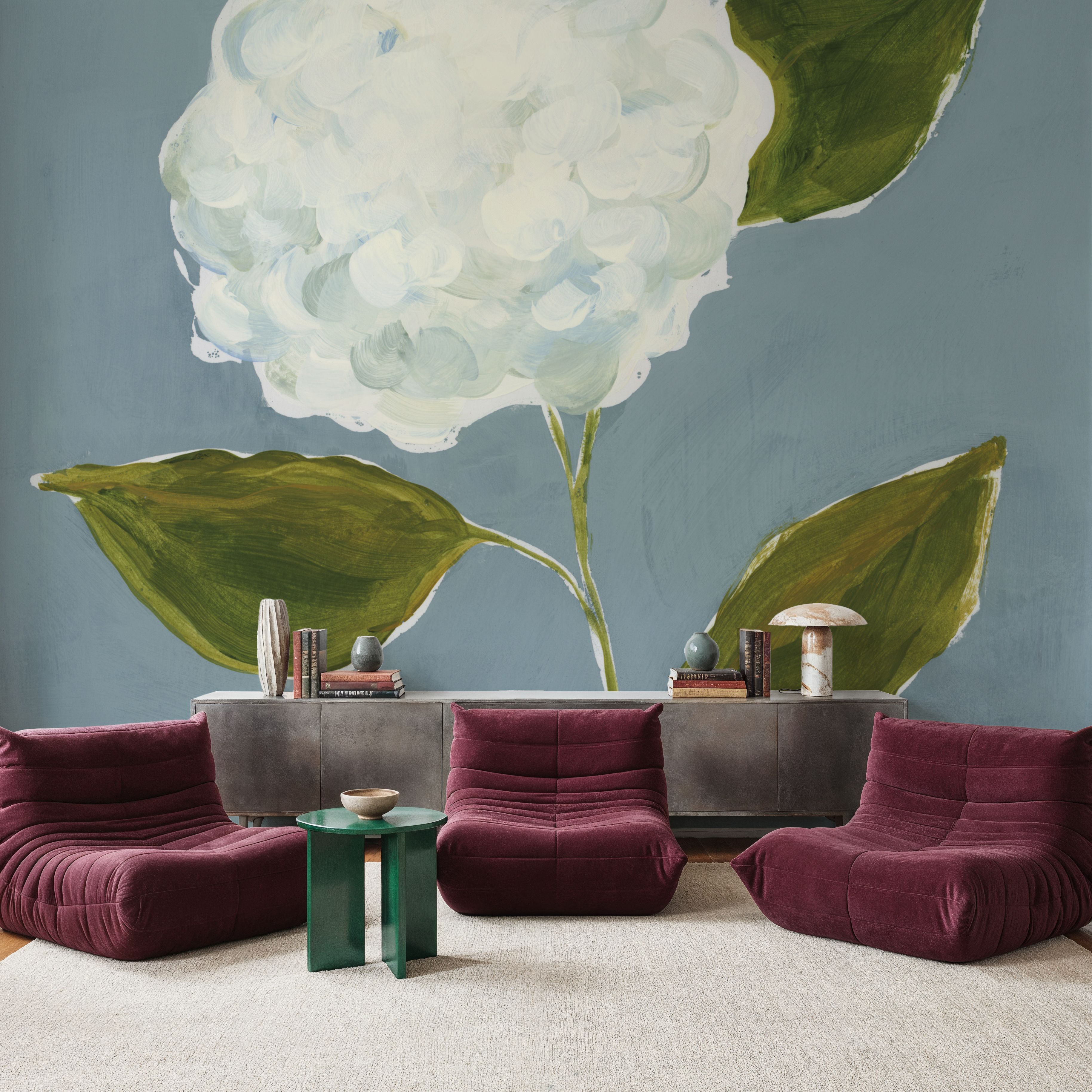 Dusty Blue Hydrangea II