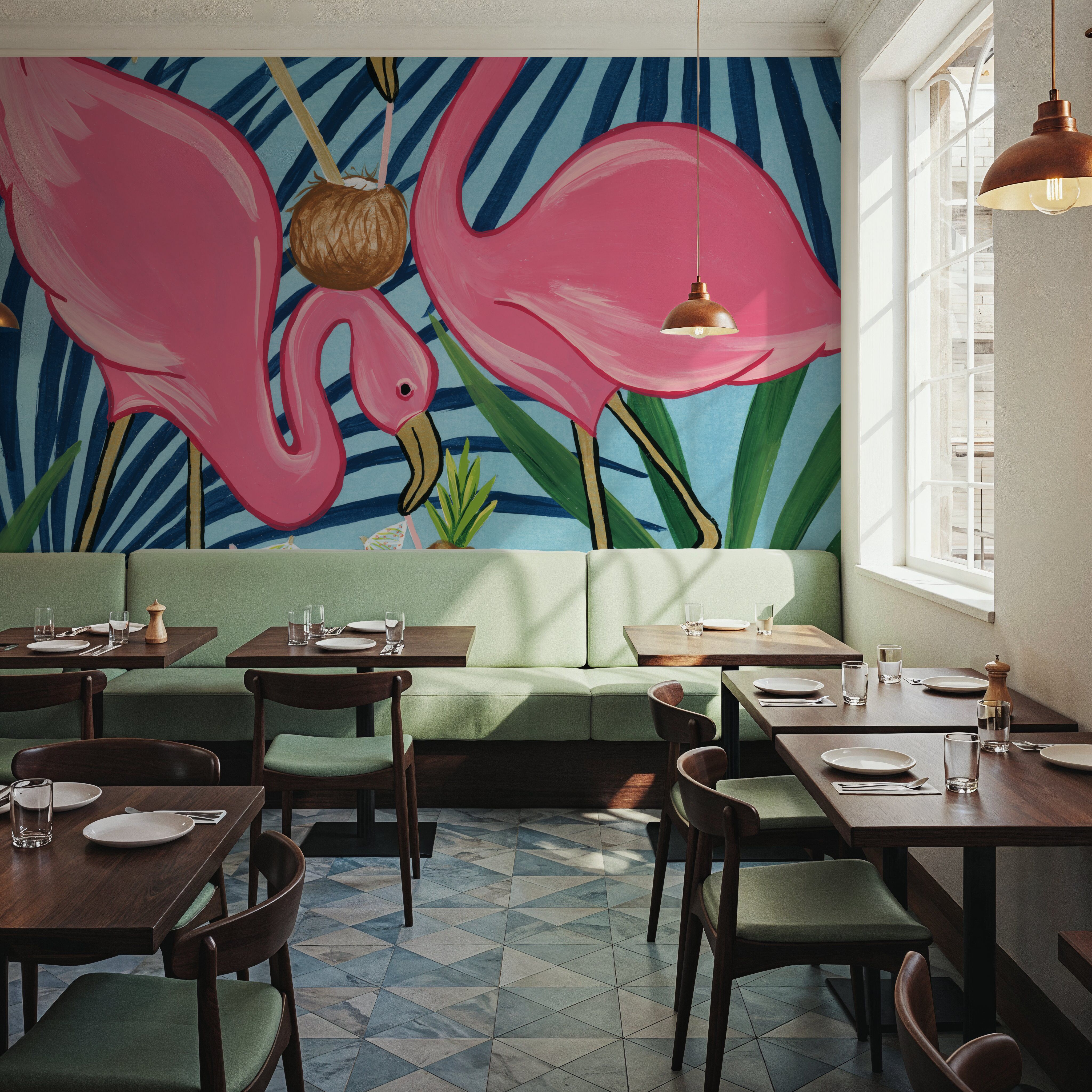 Flamingo Happy Hour I