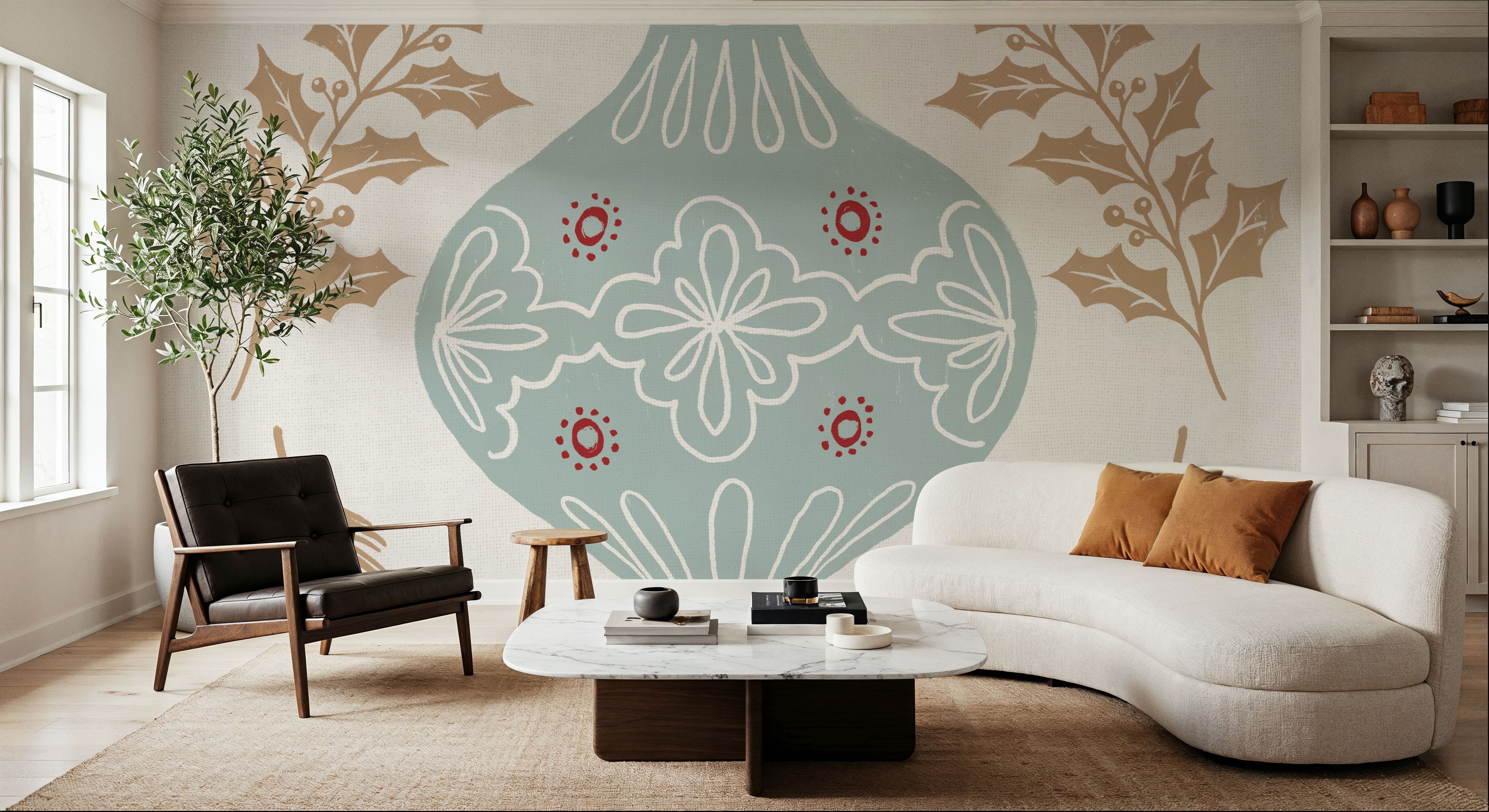 Holiday Form VII Color, Wallpaper