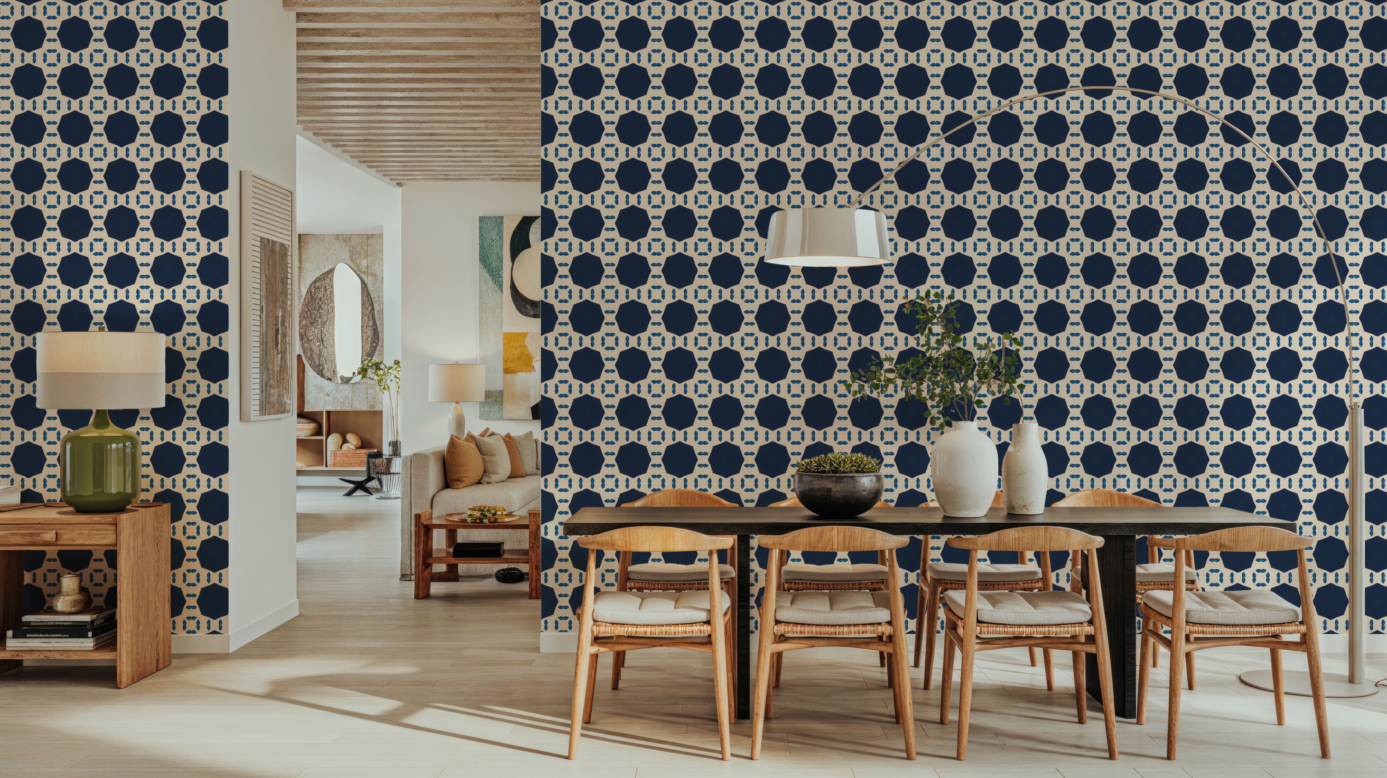 Kaleidoscope Indigo