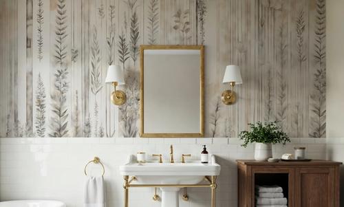 Botanical Wall Beige