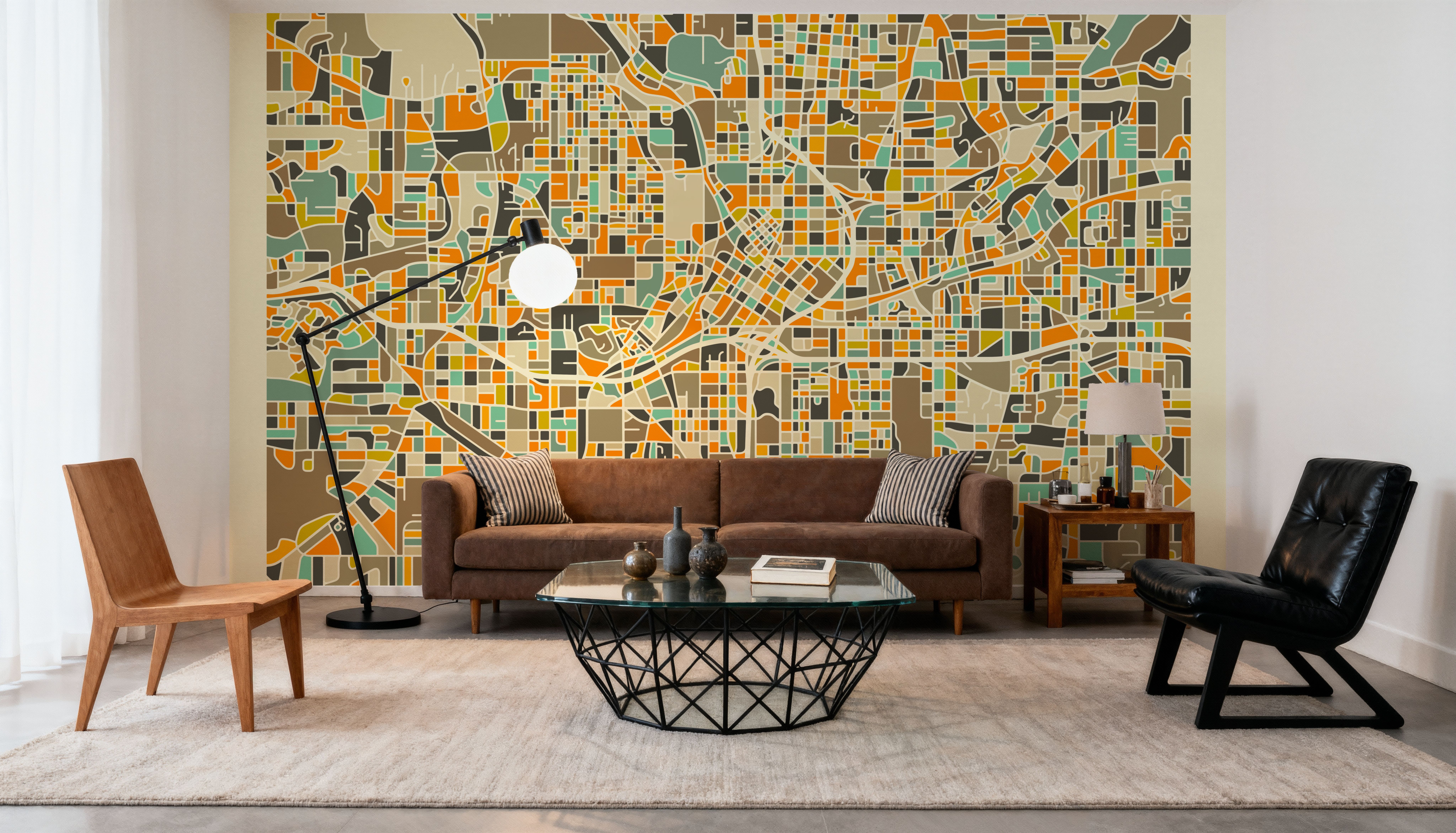 Modern Atlanta, Wallpaper