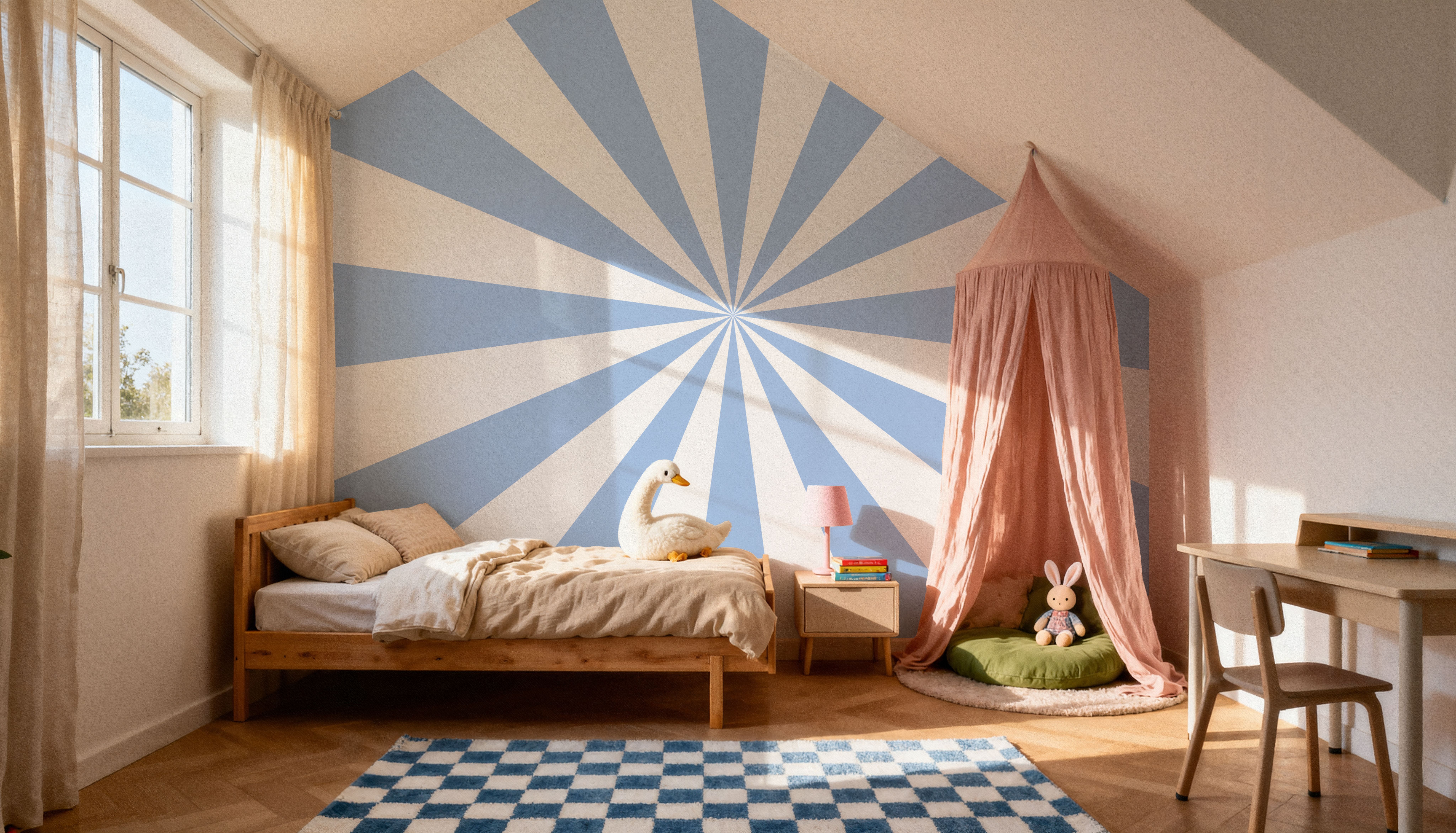 Circus Ceiling, Baby Blue