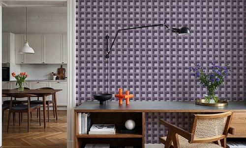 Decorative Cubes, Purple