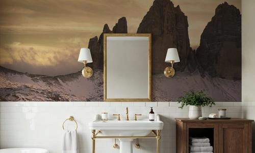 Golden Alpine Twilight