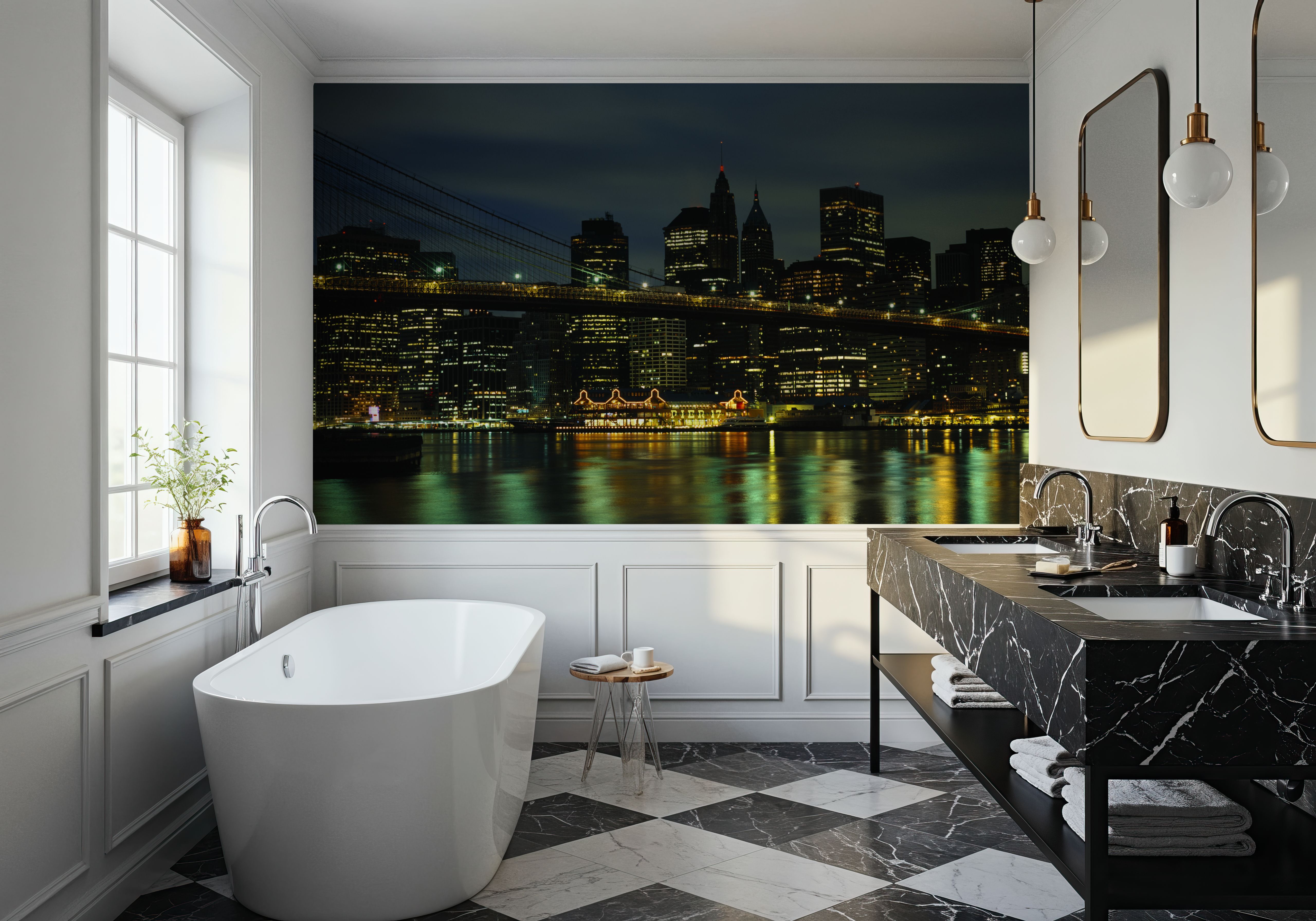 Brooklyn Bridge Night