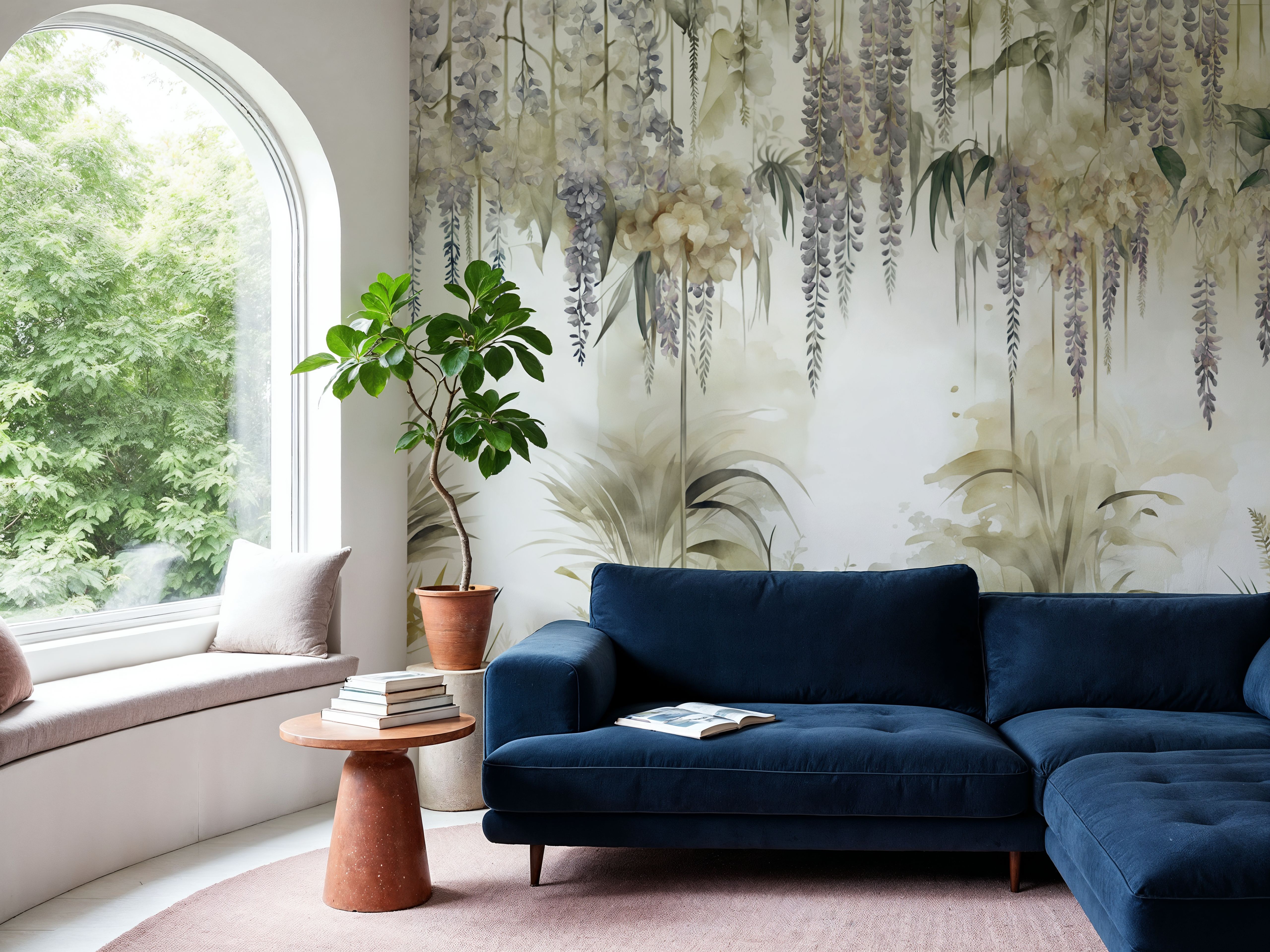 Wisteria Garden Bright