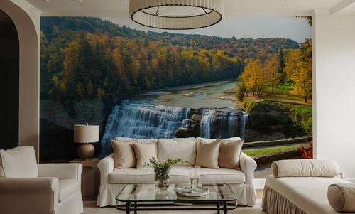 Middle Falls in Autumn