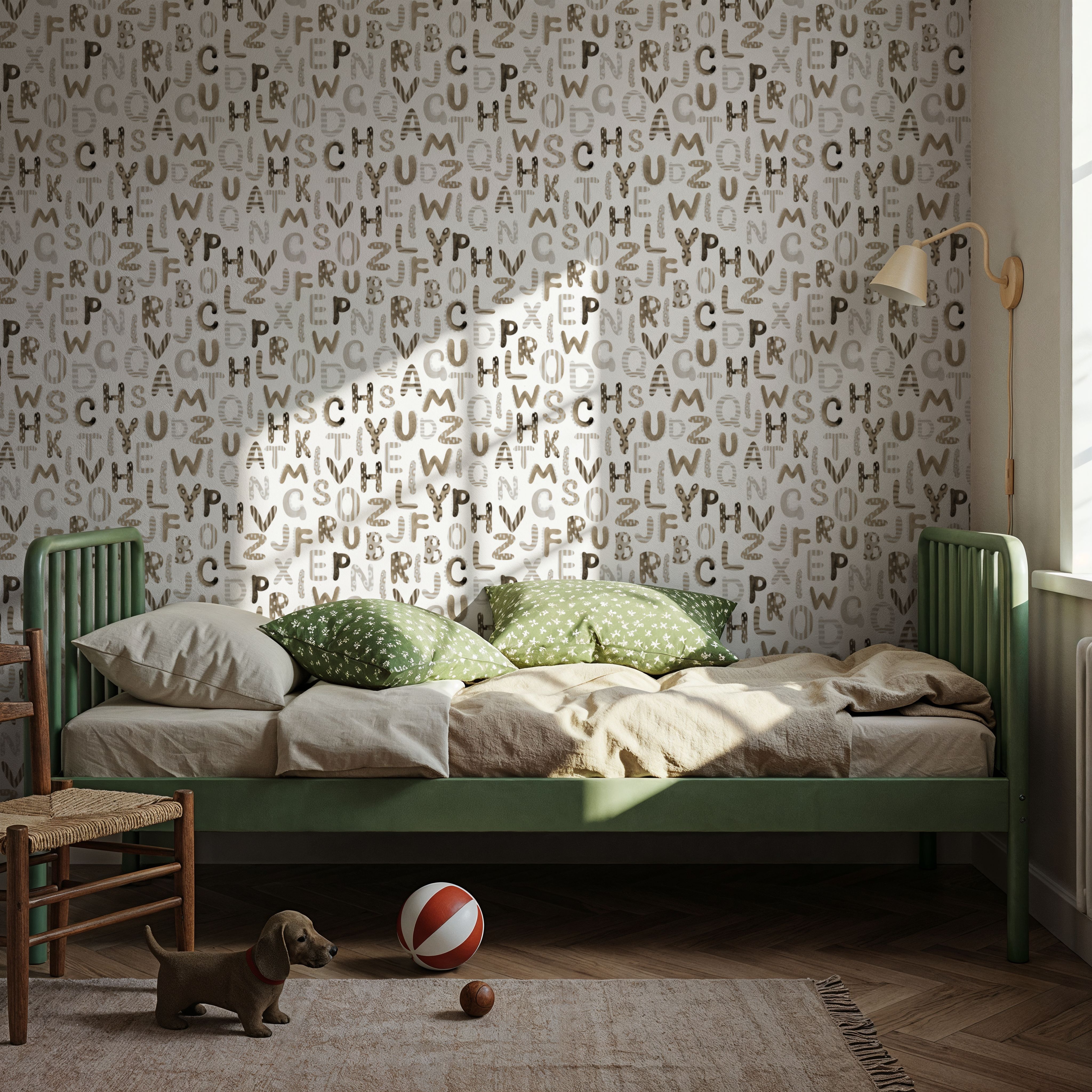 Happy Alphabet, Beige