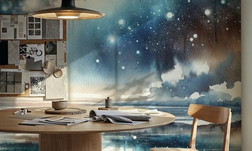 Starry Night Over Tranquil Waters