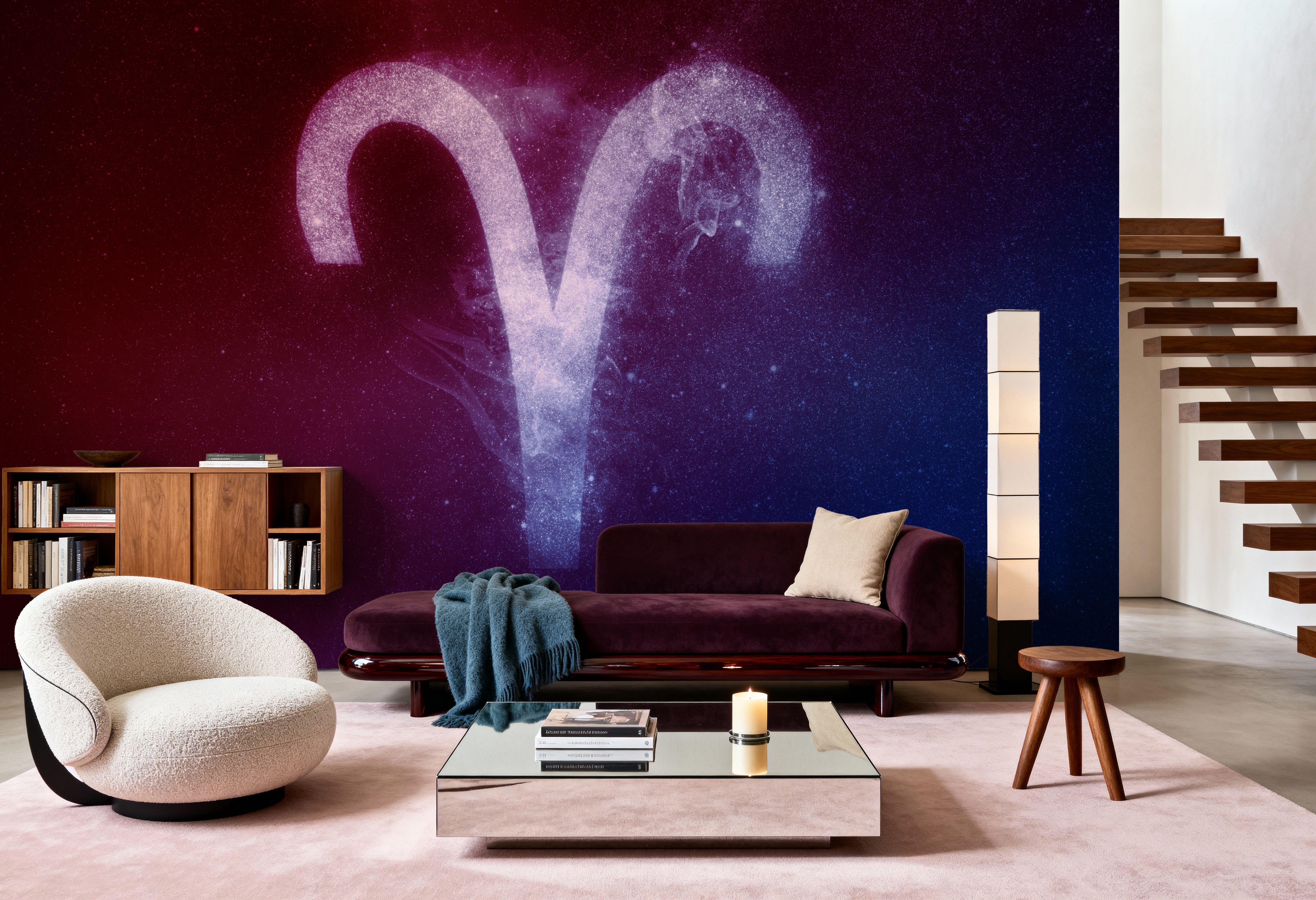 Aries Zodiac of Stars 