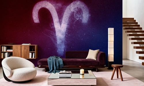 Aries Zodiac of Stars