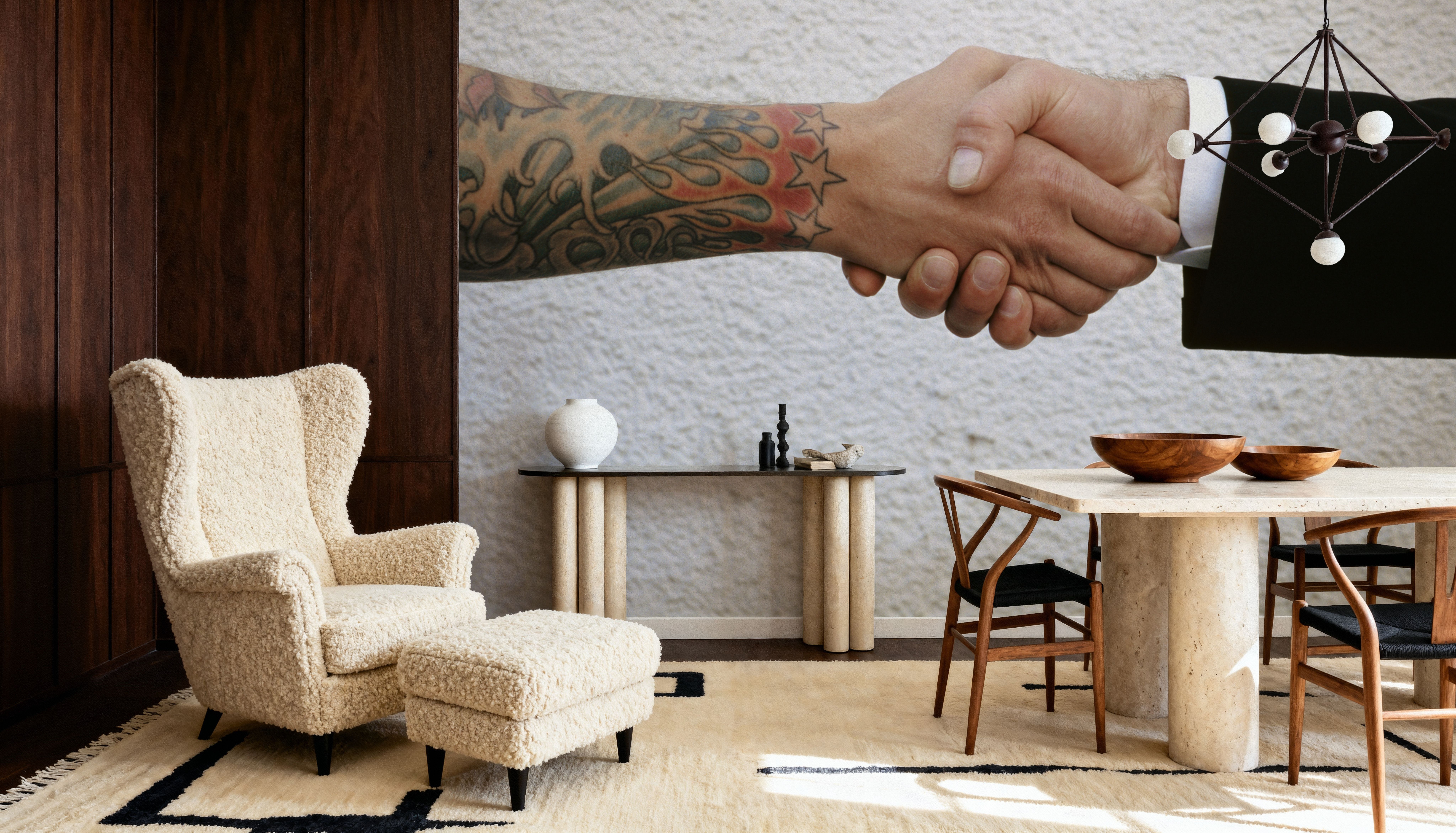 Inked Partnership, Wallpaper