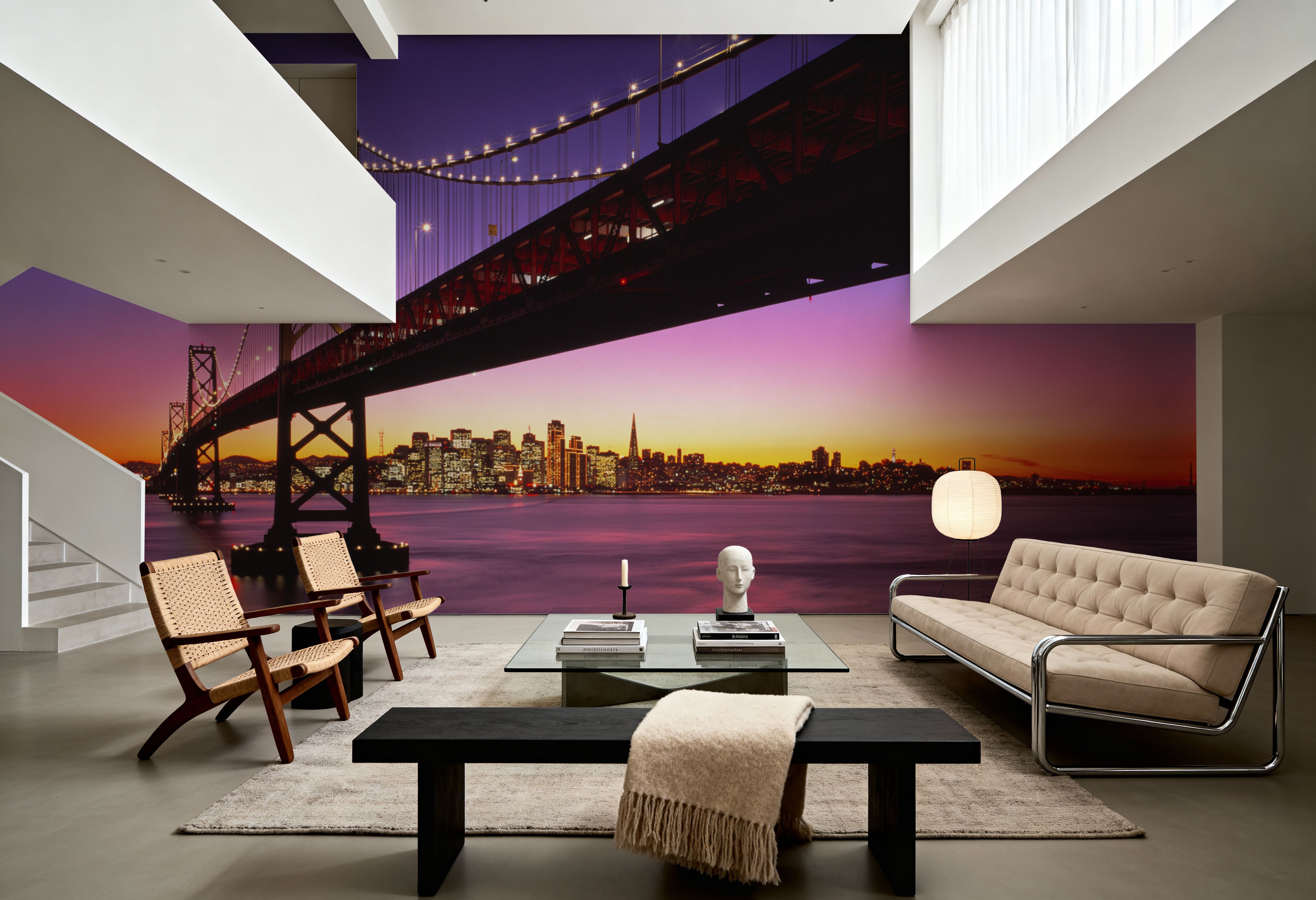 Golden Hour Bridge, Wallpaper