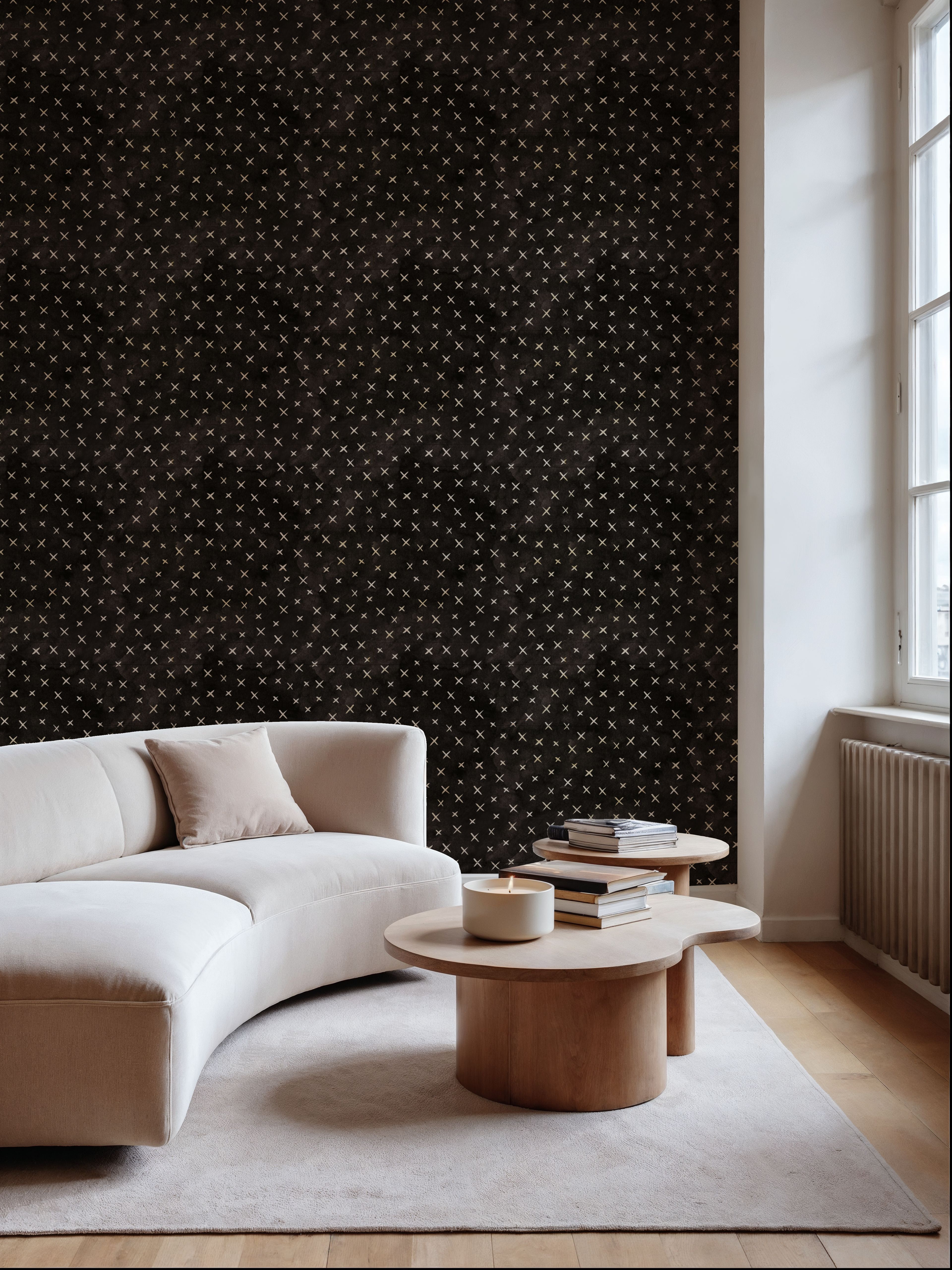 Crossed Halloween Black, Wallpaper