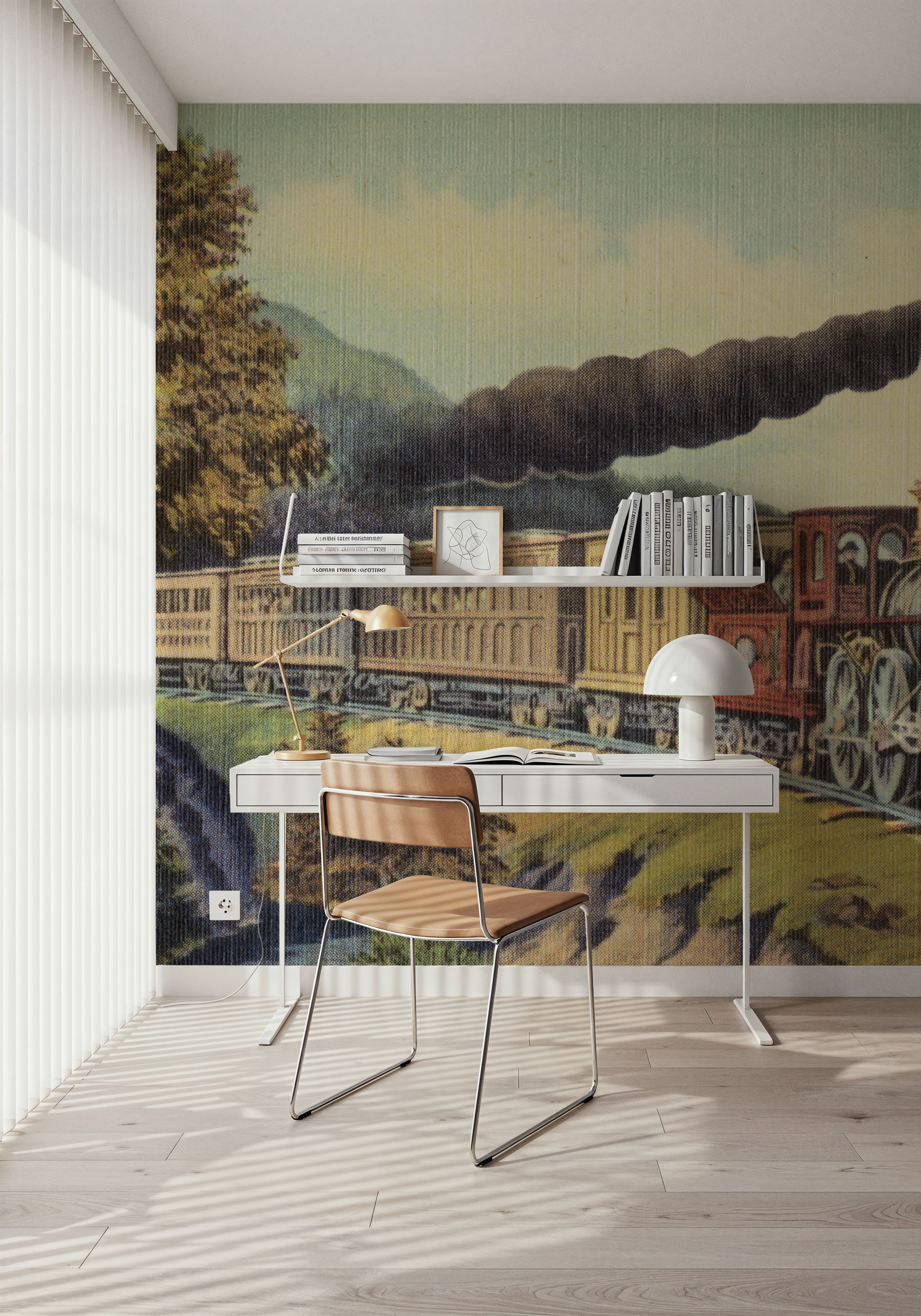 Greetings from the Railway - Screenprint Postcard