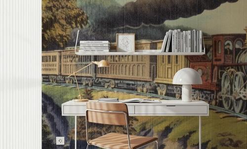 Greetings from the Railway - Screenprint Postcard