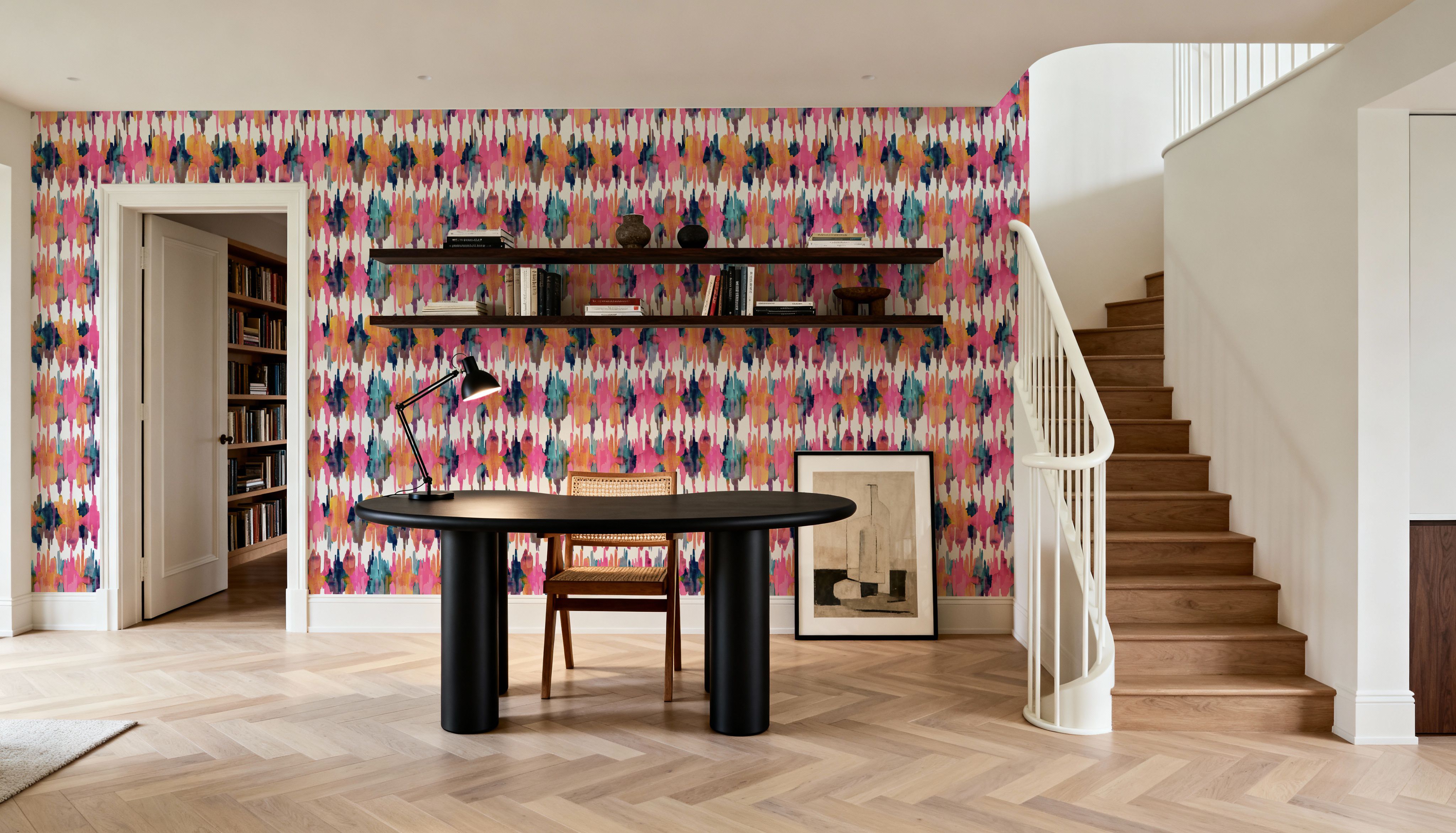 Rose Quarts Ikat