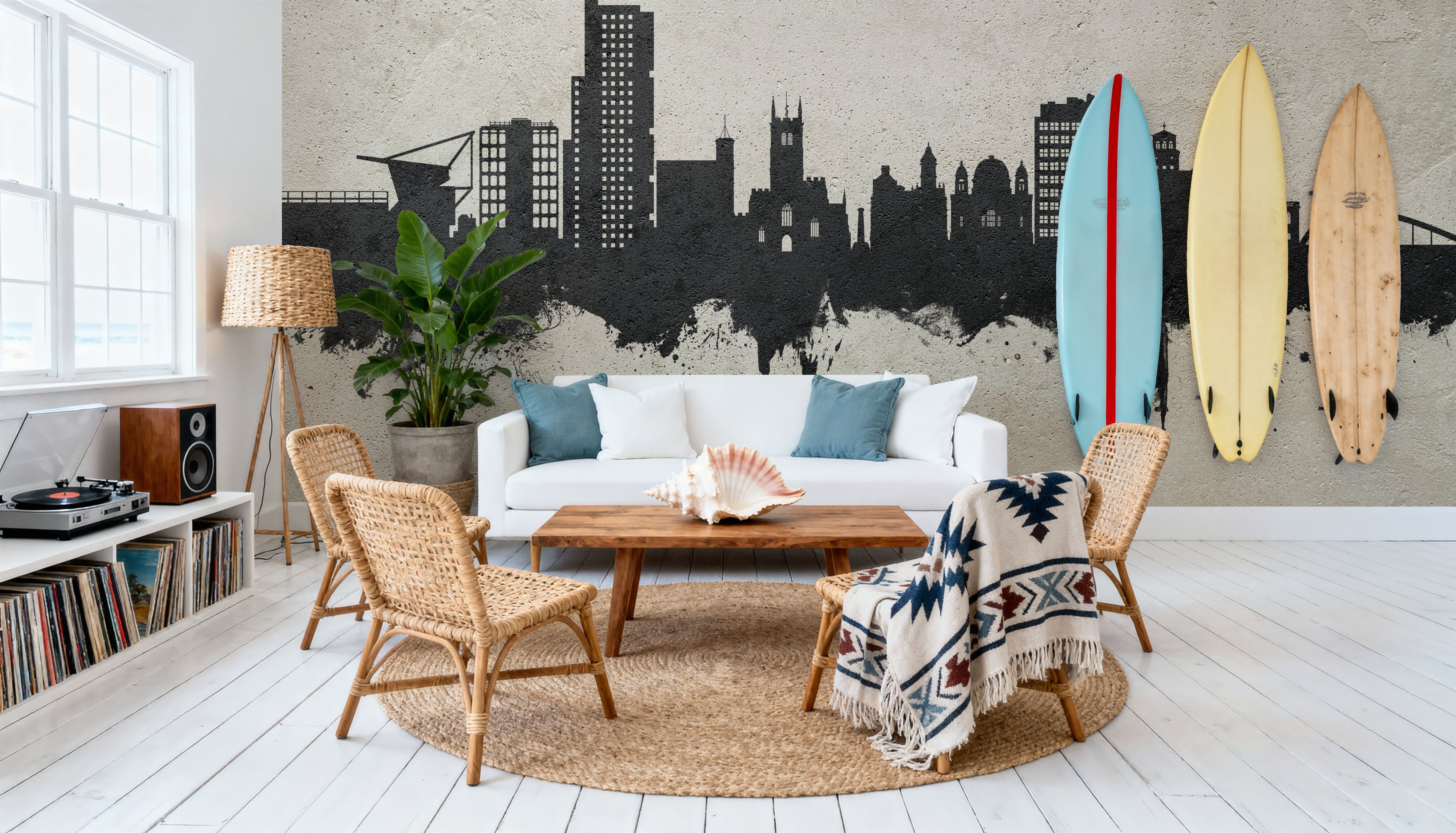 Wolverhampton England Skyline Concrete