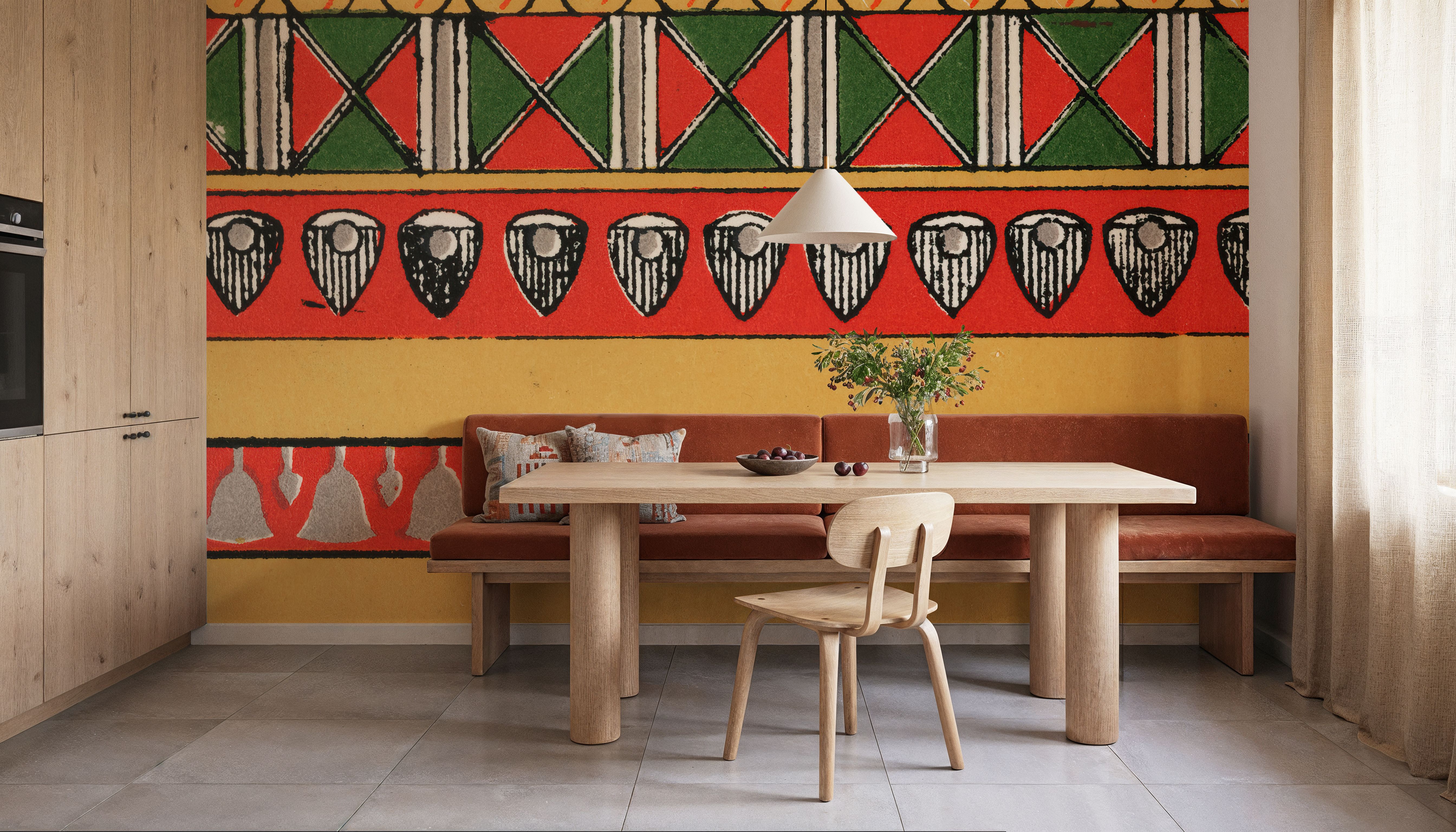 Egyptian Ornaments - Anput, Papier peint