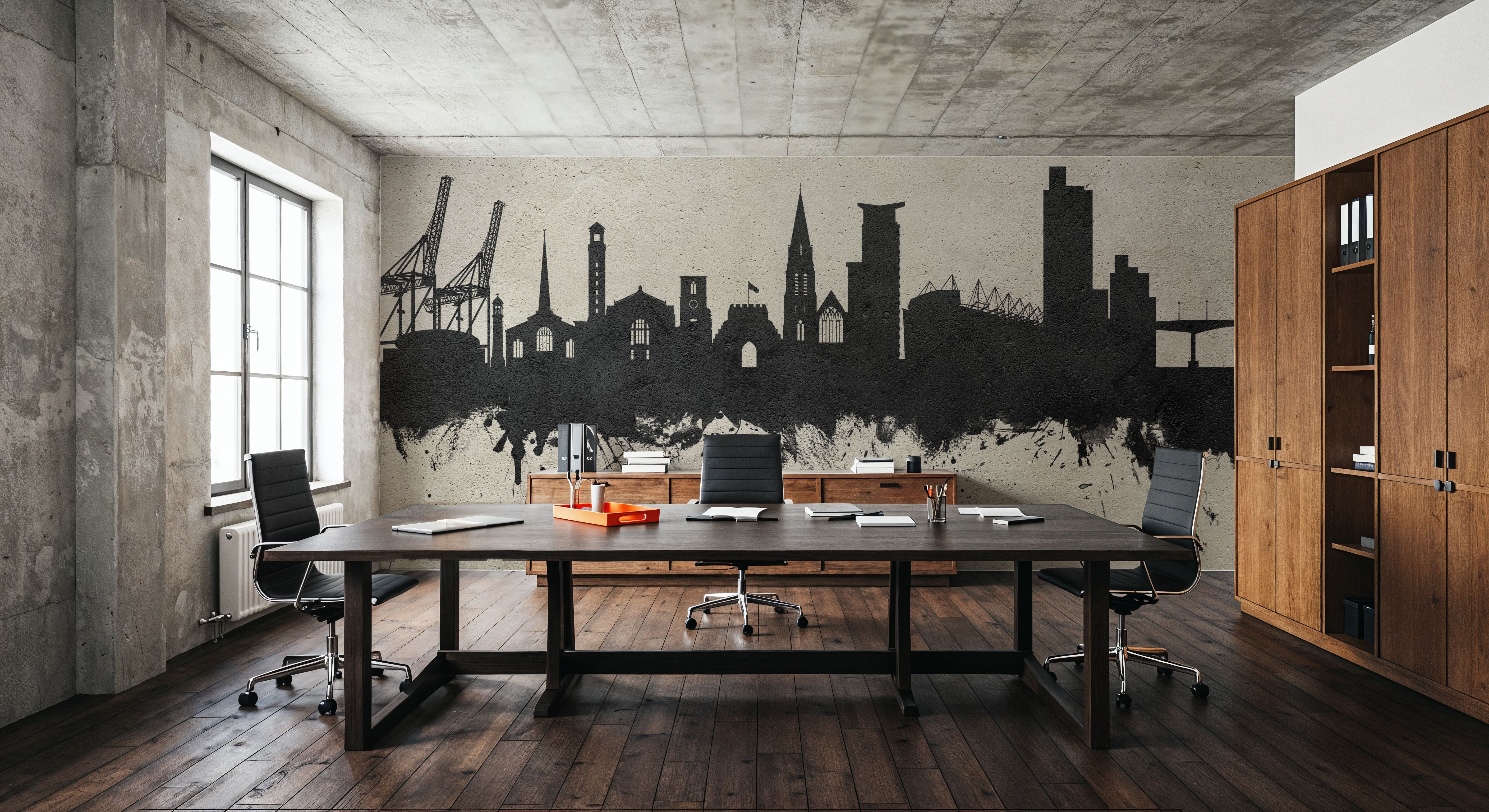 Southampton England Skyline Concrete