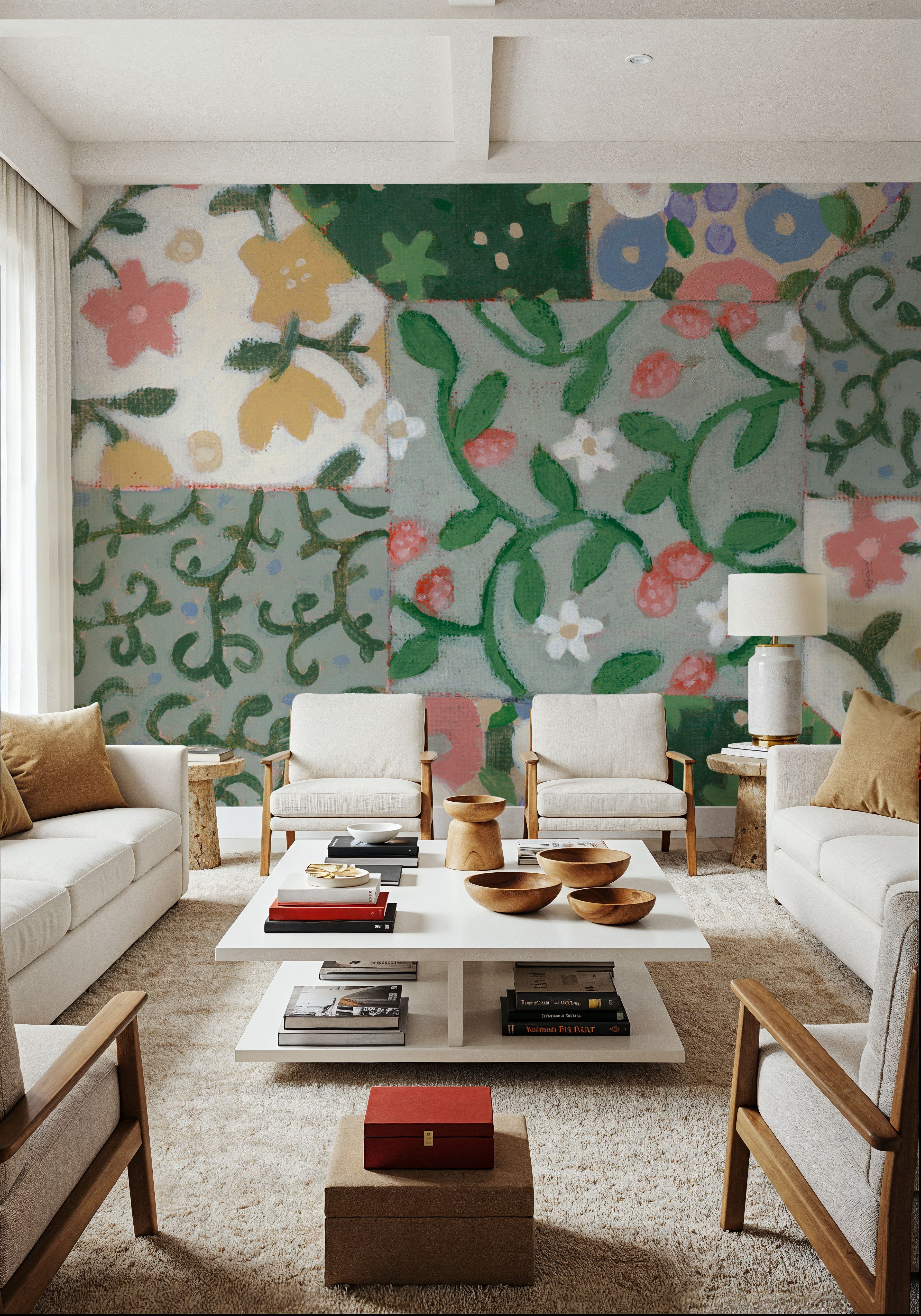 Quilted Floral III