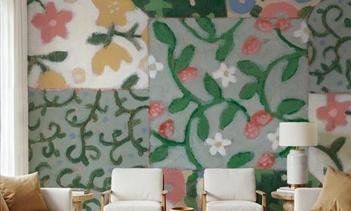 Quilted Floral III
