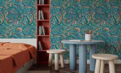 Emerald Paisley