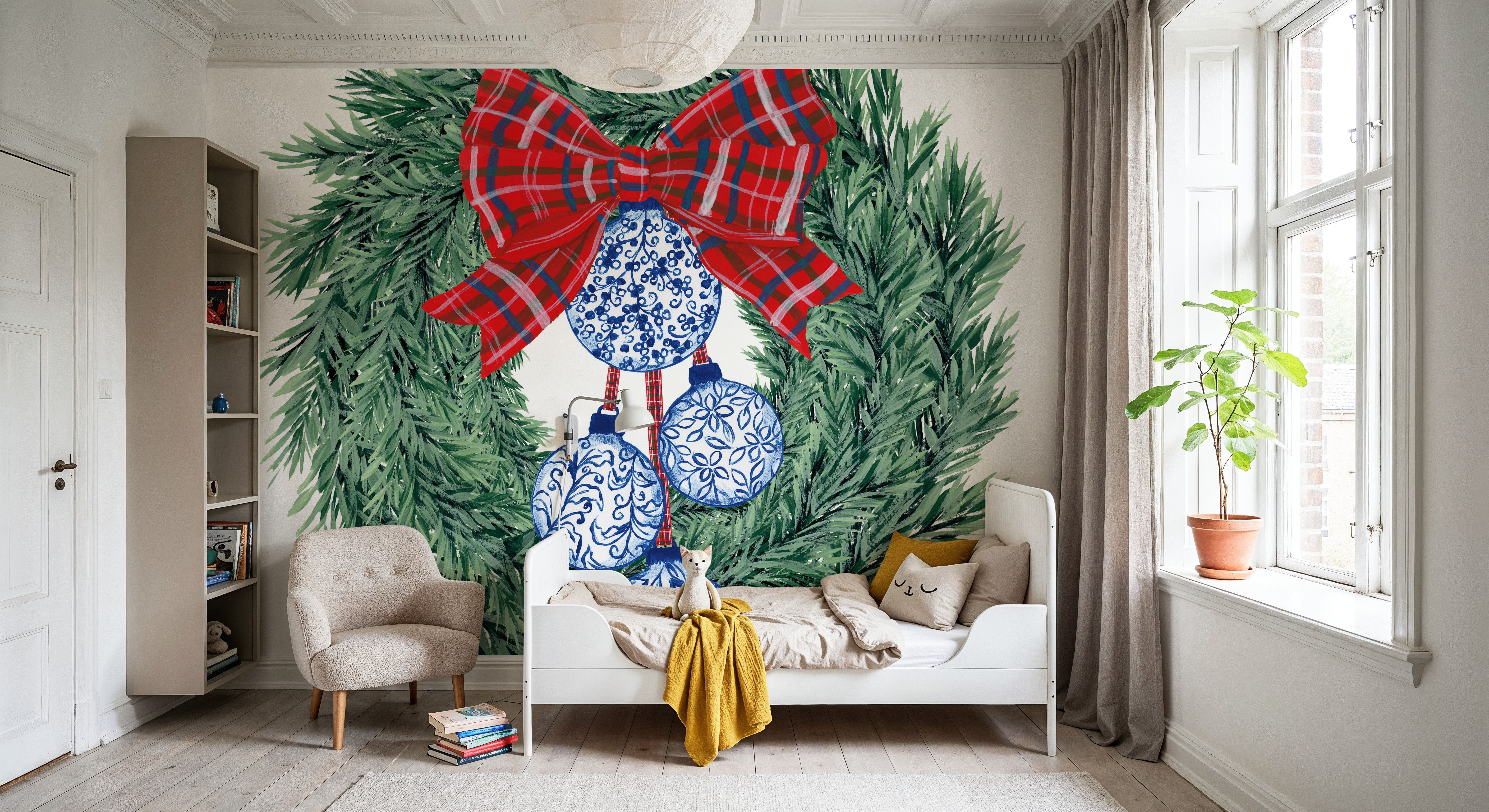 Holiday Tartan and Chinoiserie II