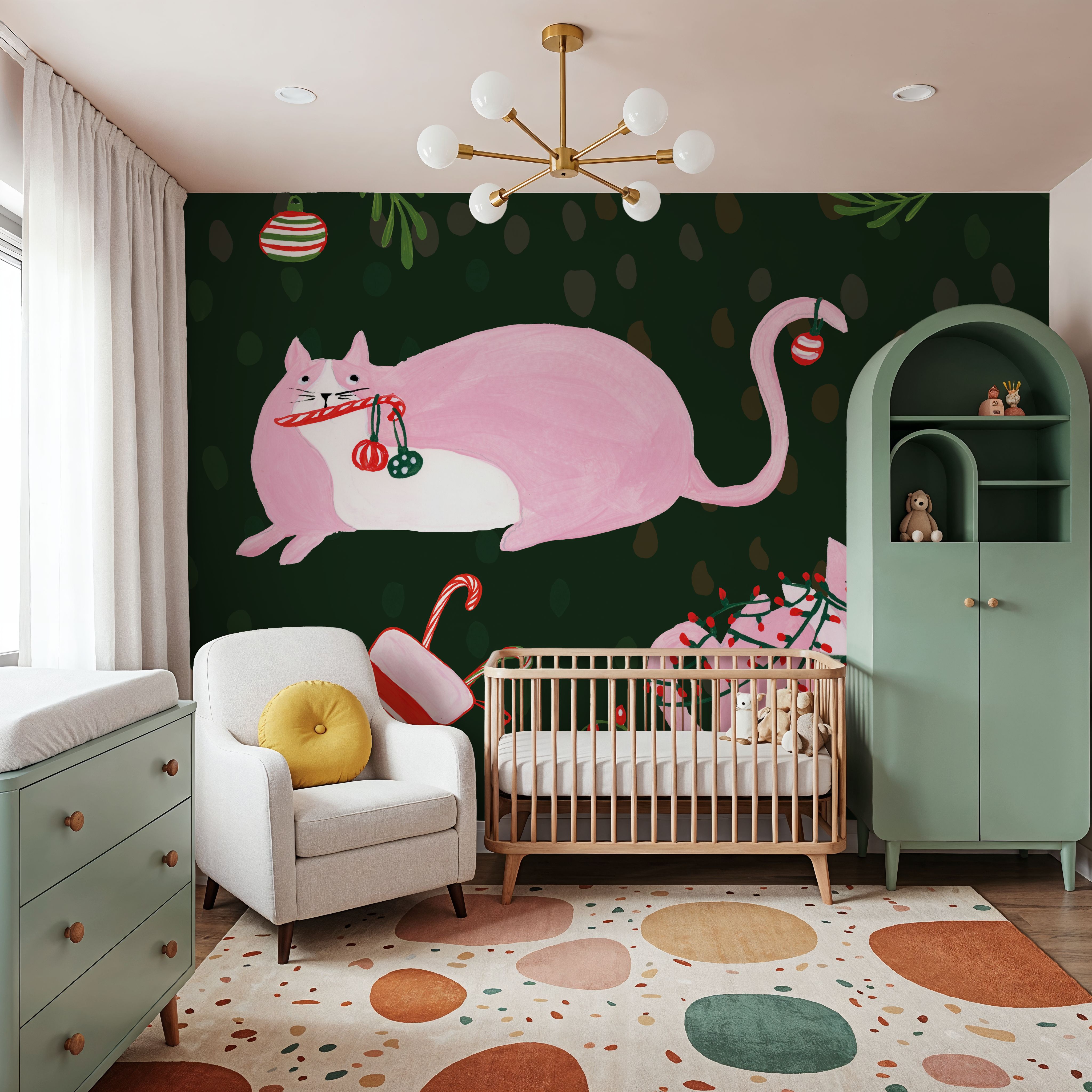 Mischief Kitty Christmas V