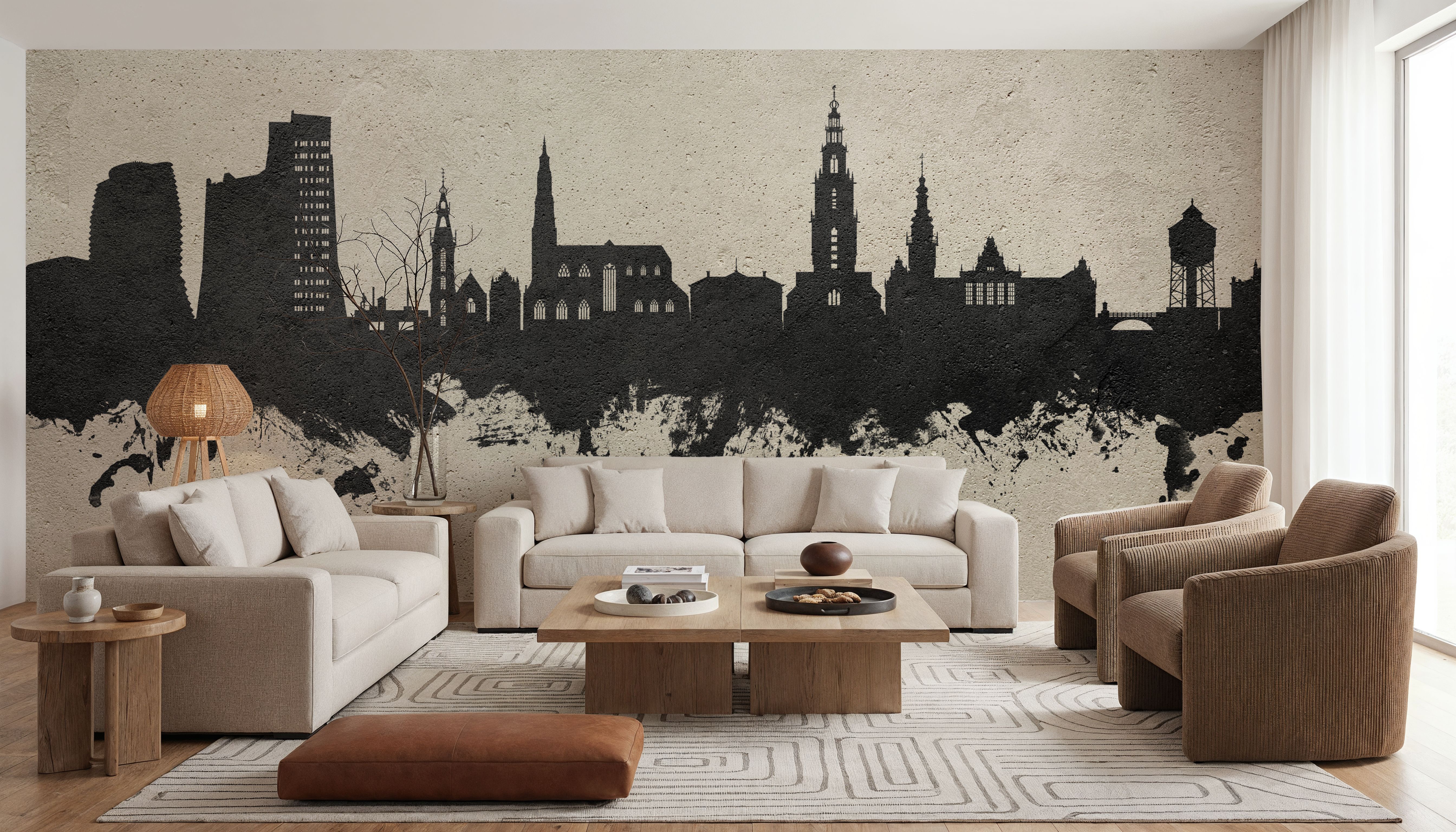 Groningen The Netherlands Skyline 