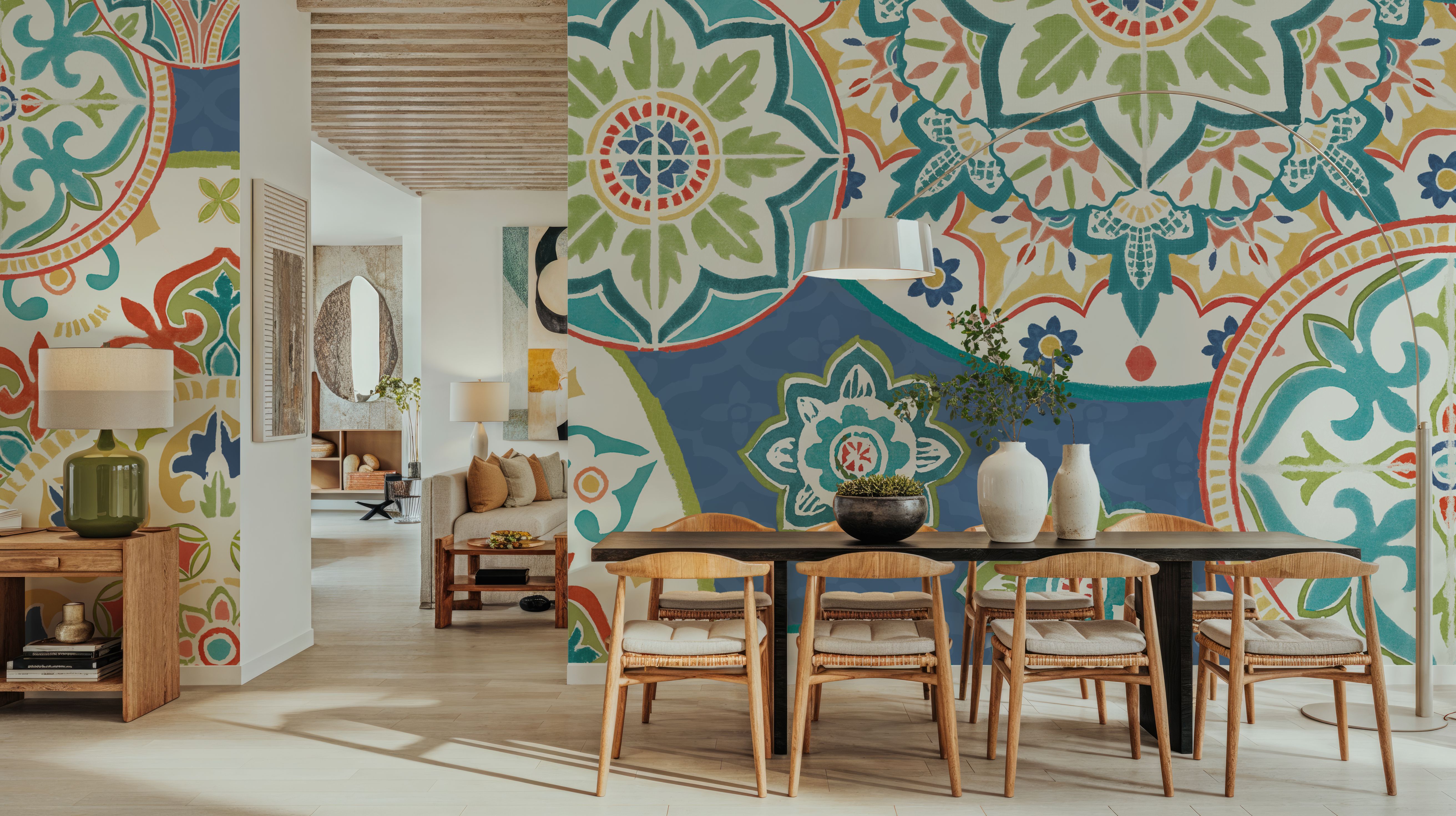 Colorful Journey I Blue