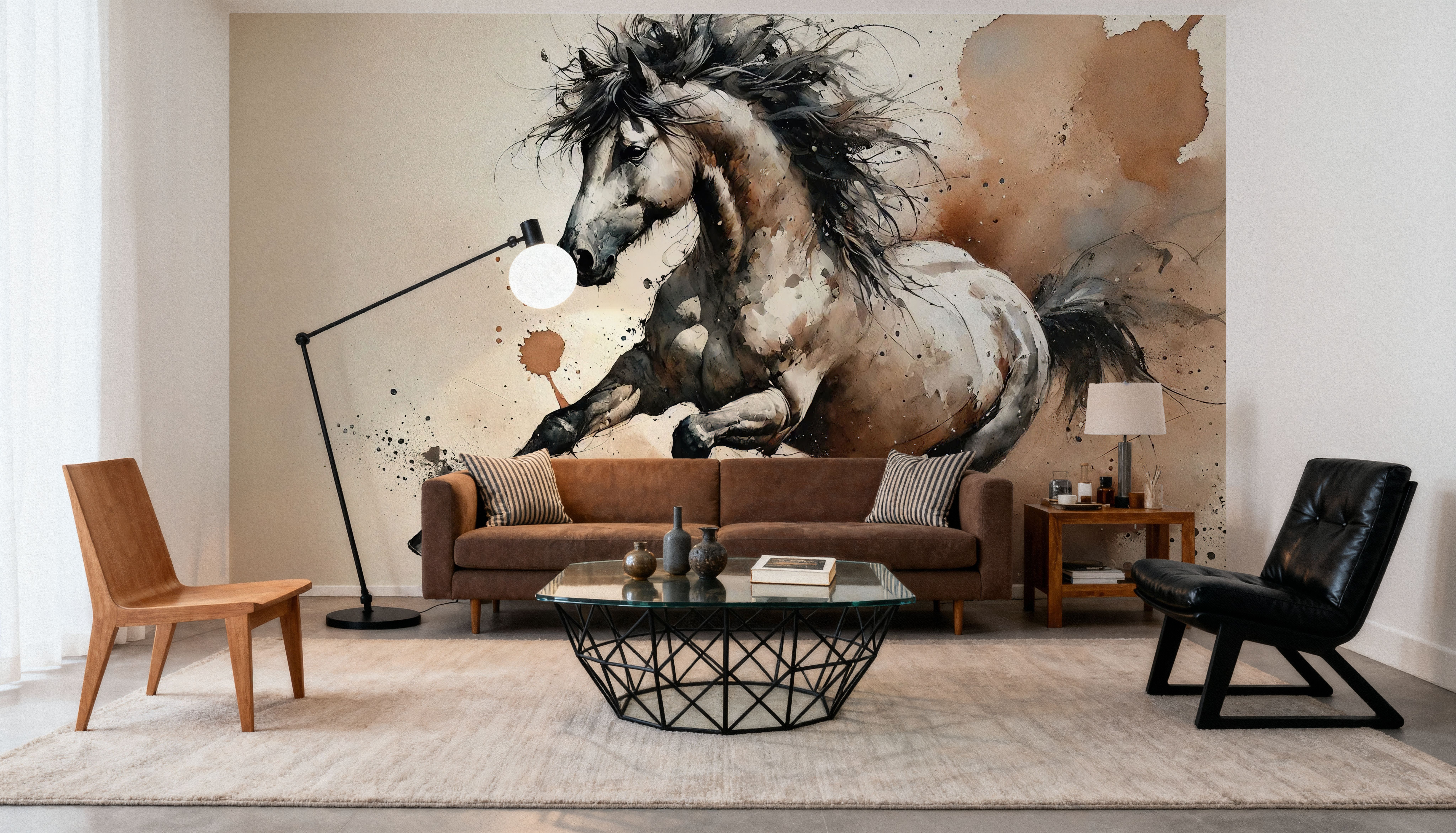 Equine Energy Burst, Tapeten