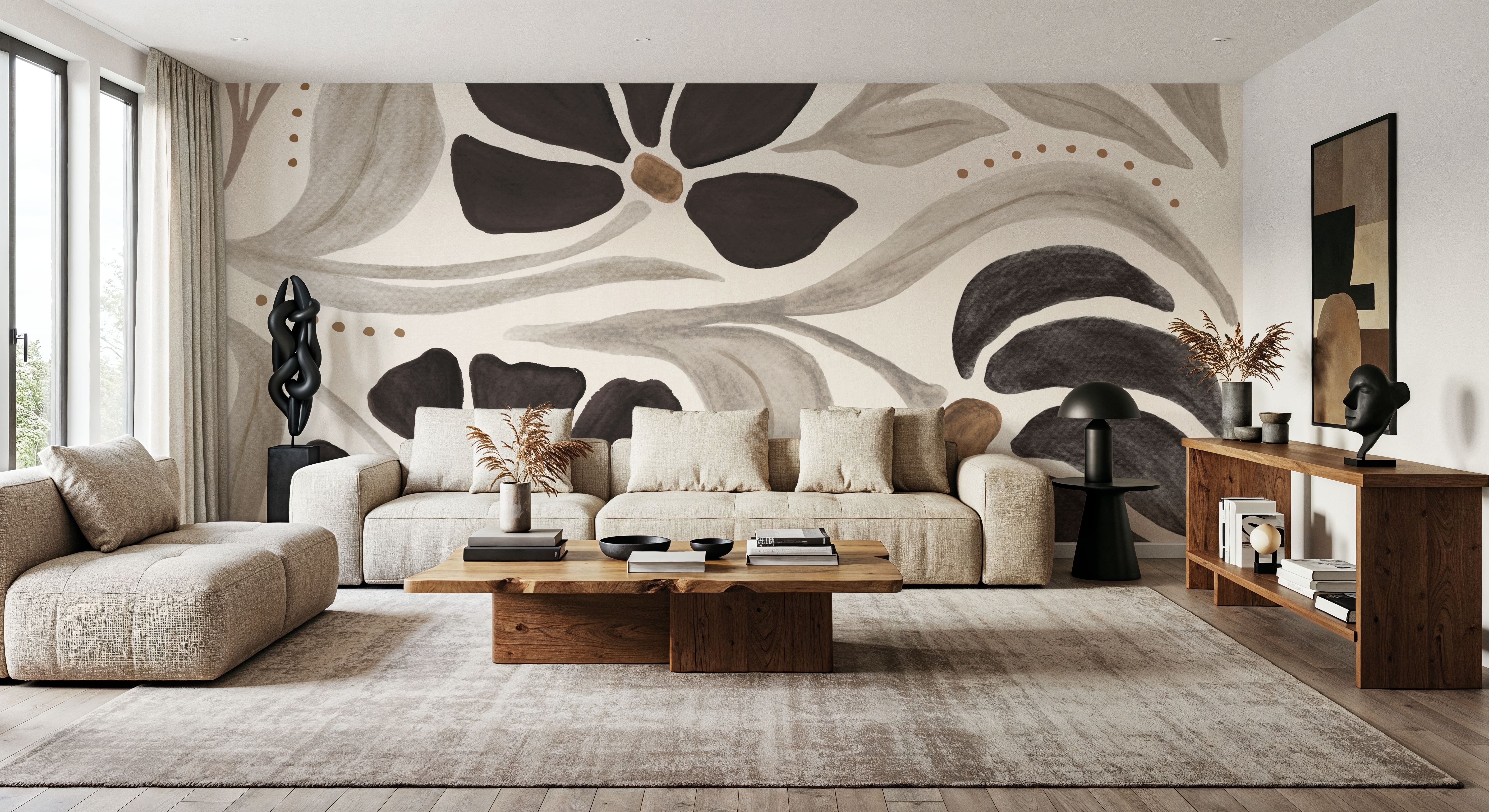 Modern Petals II Neutral