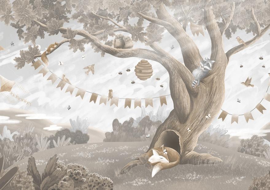 Oak Hill Slumber, Beige