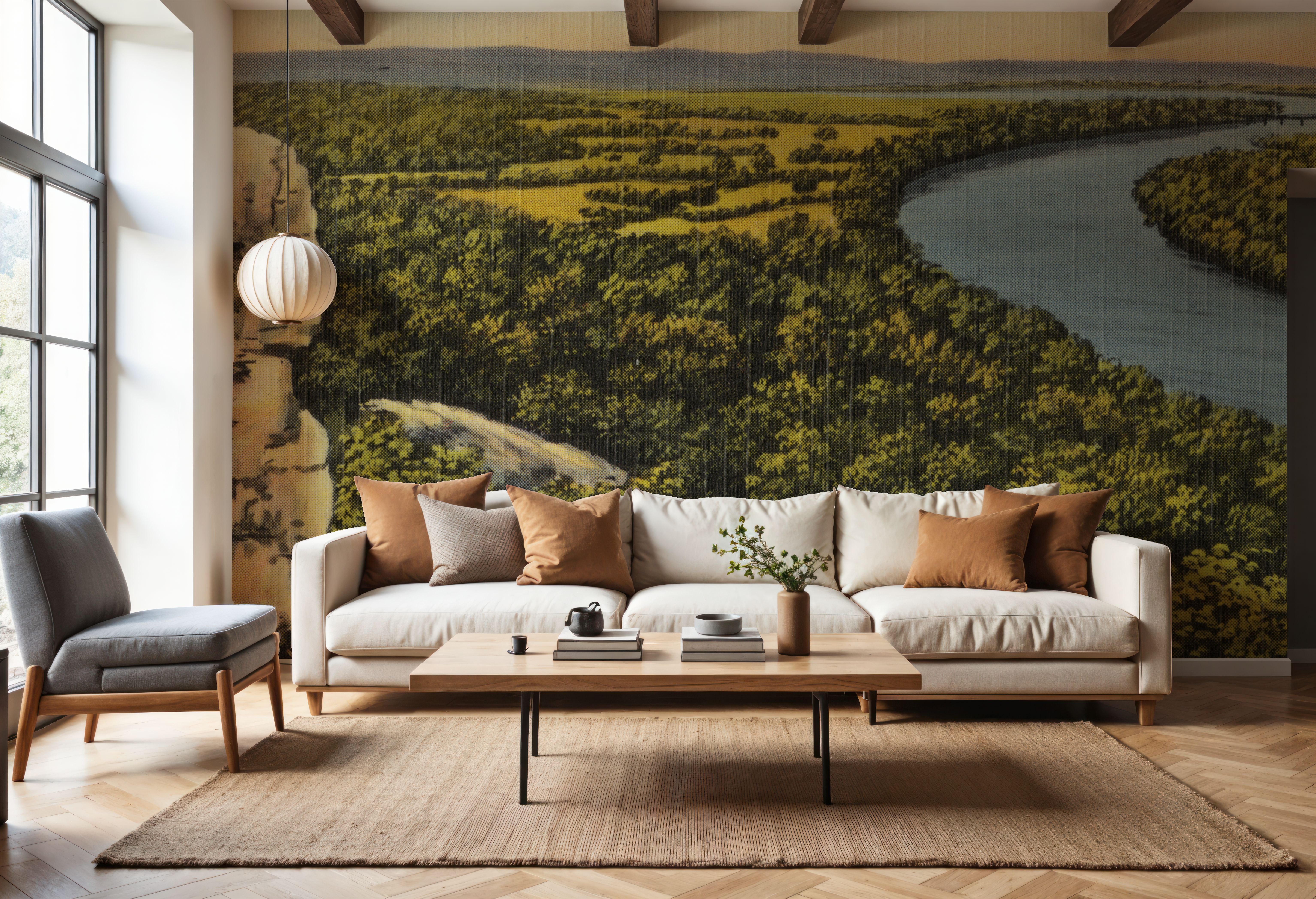 Brazos River - Screenprint Postcard