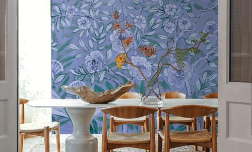 French Garden Blue Green