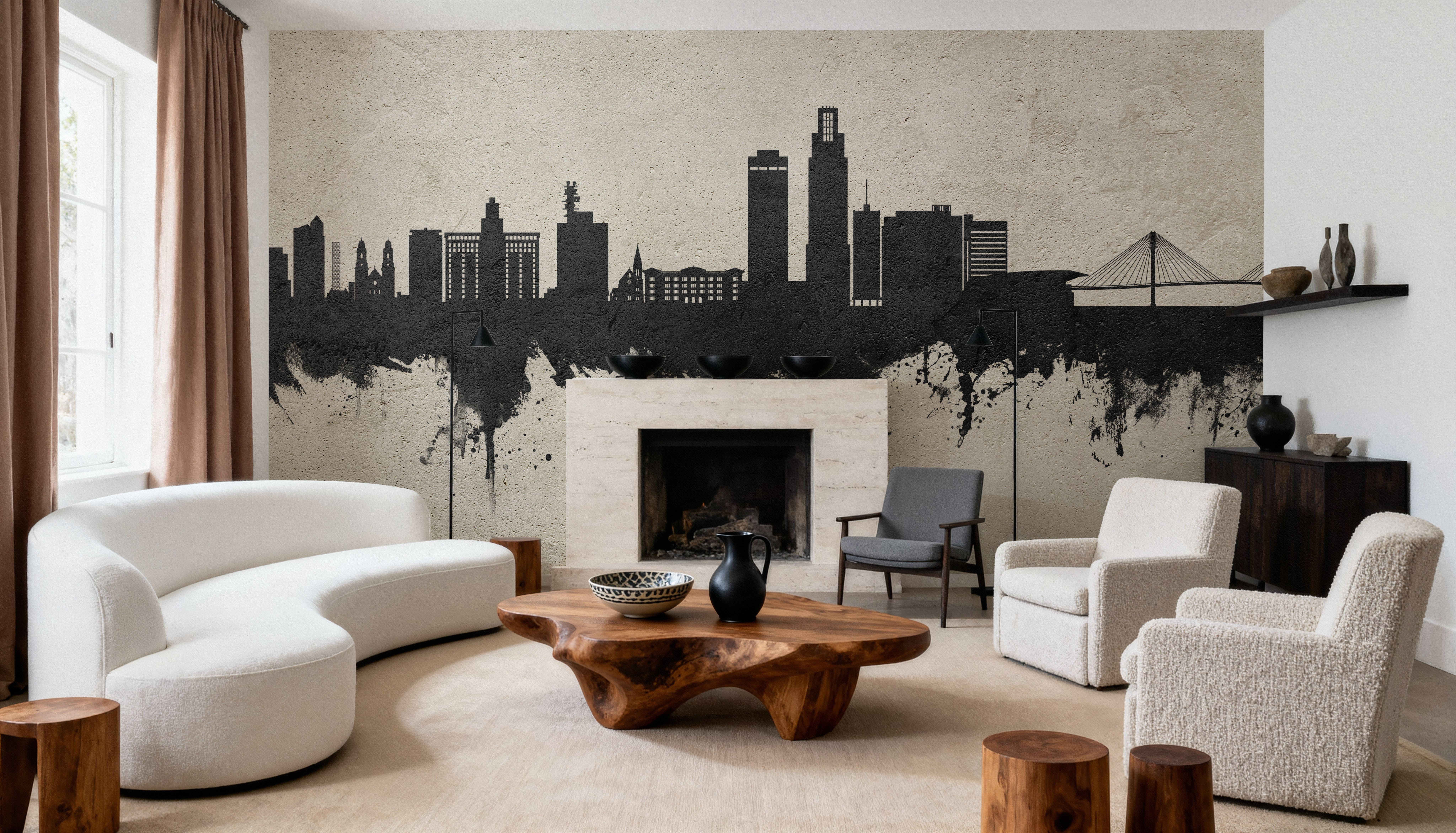 Omaha Nebraska Skyline Concrete