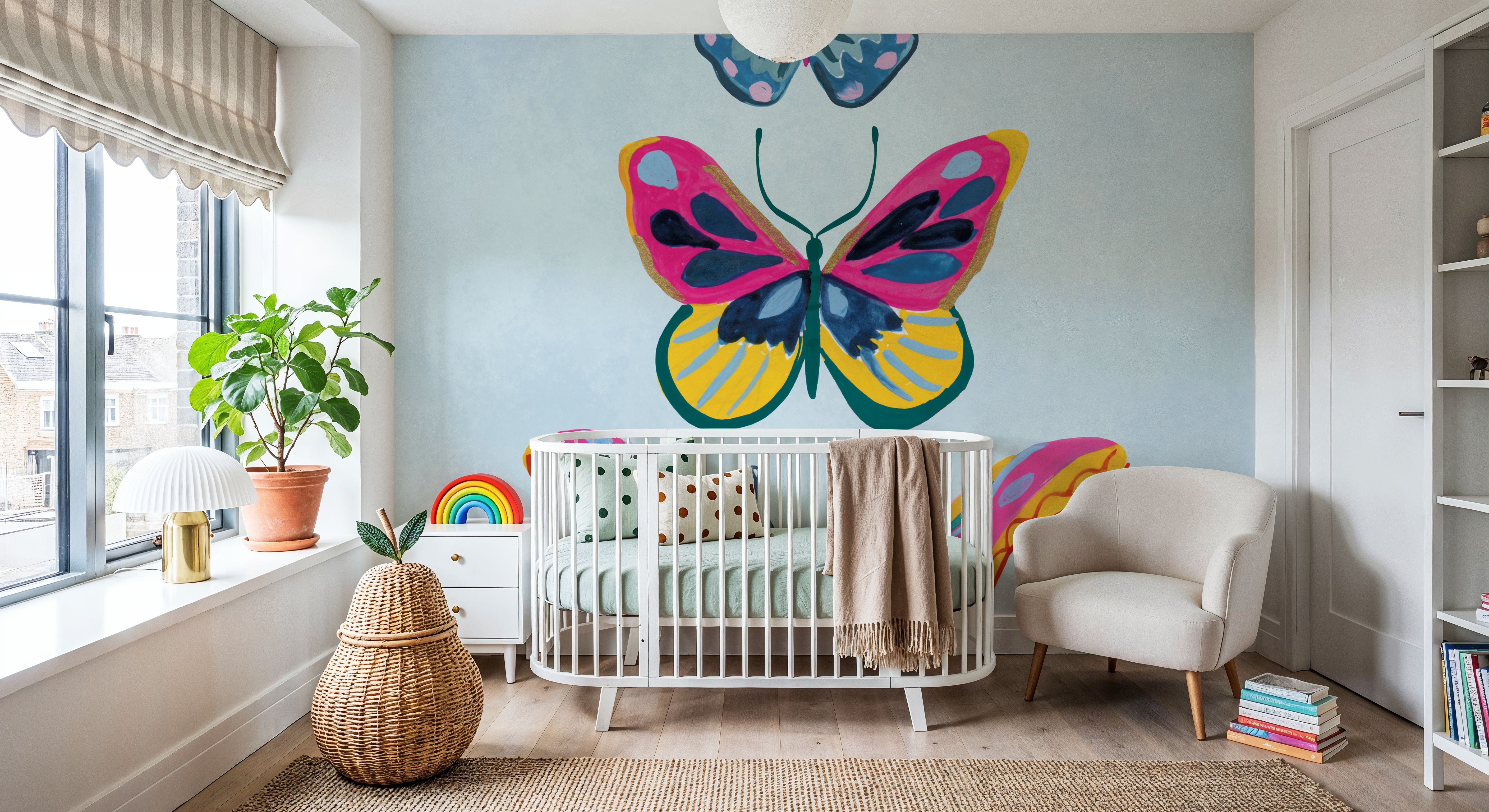 Fluttering I Blue