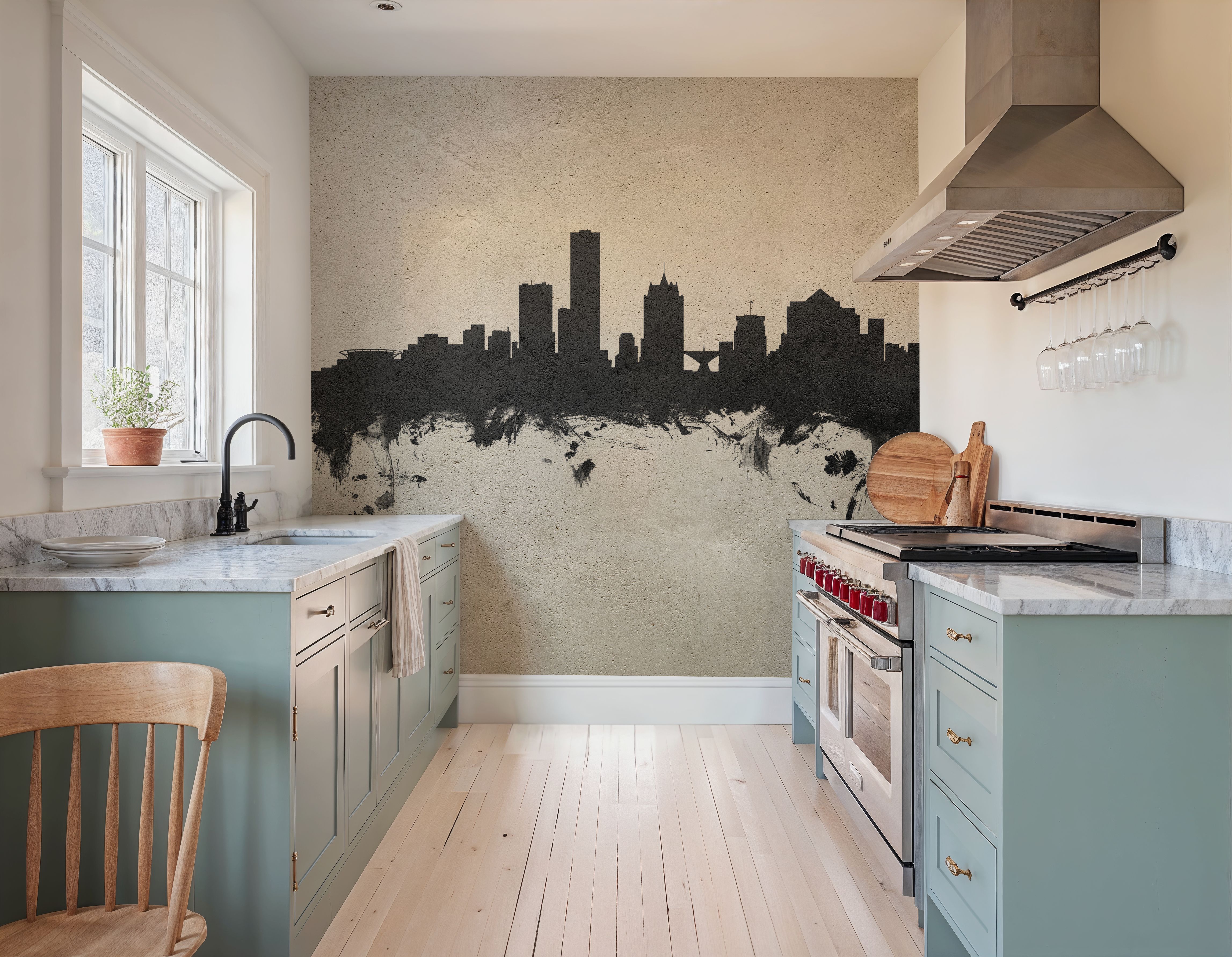 Milwaukee Wisconsin Skyline Concrete