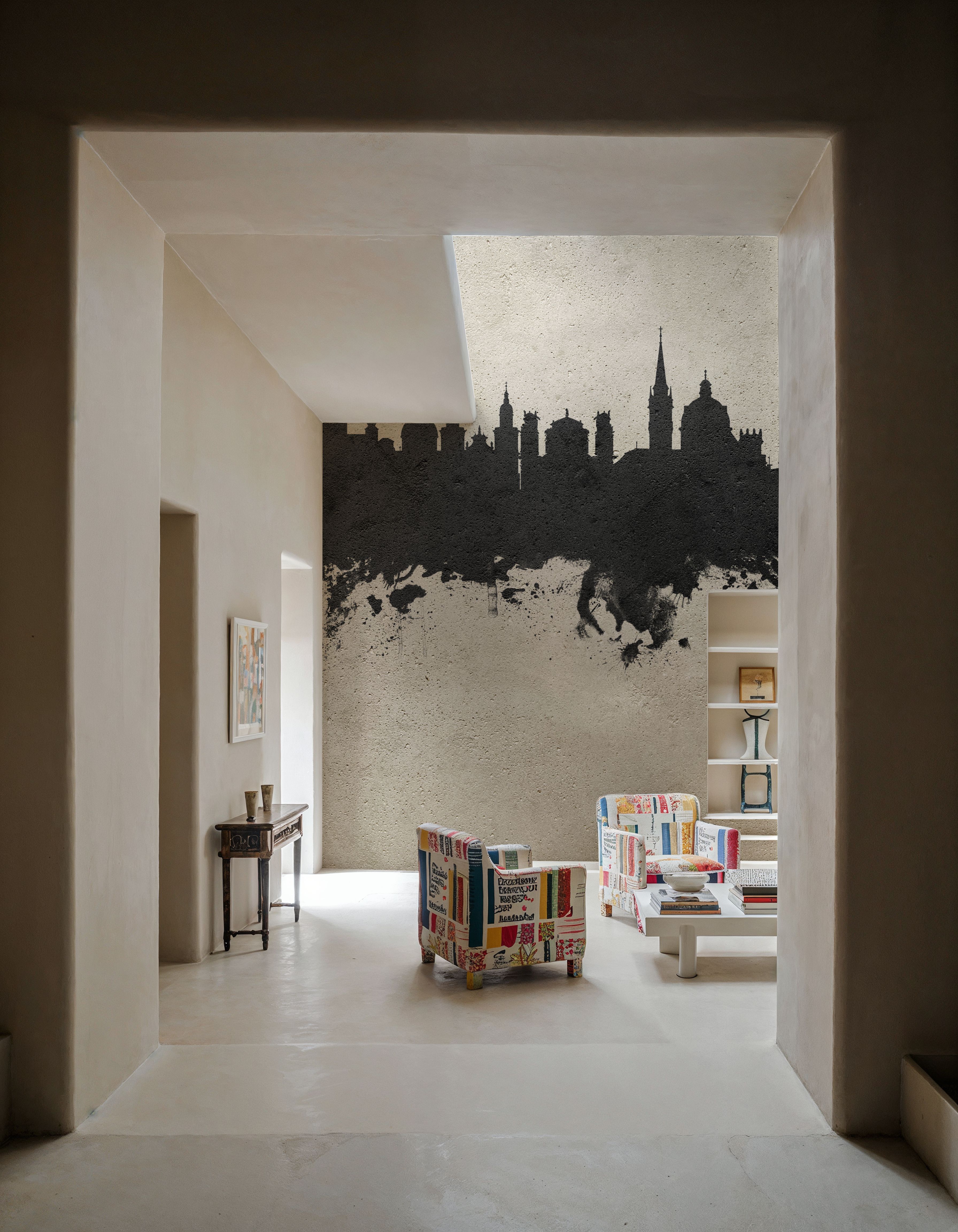 Salzburg Austria Skyline Concrete