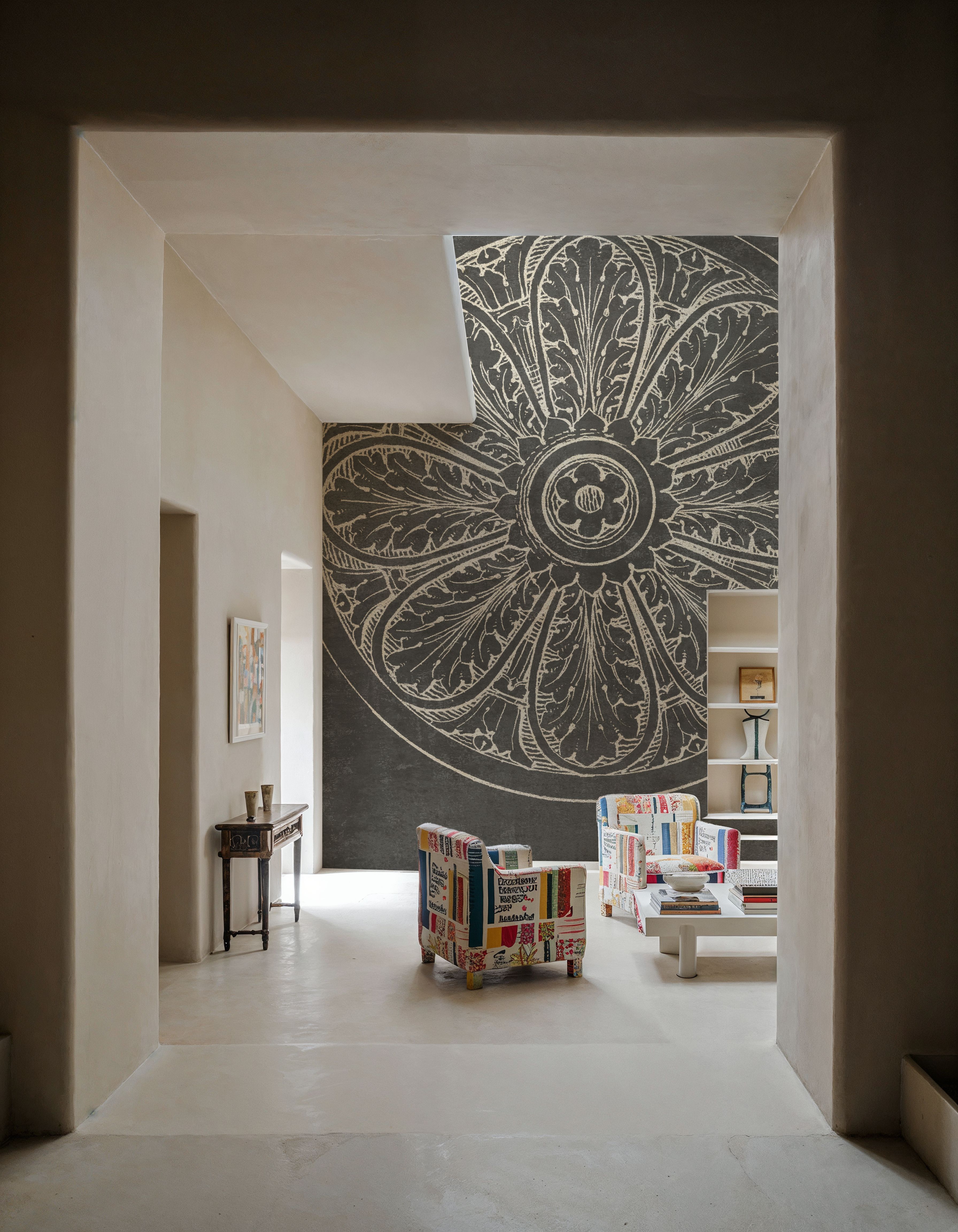 Rosette VIII Gray
