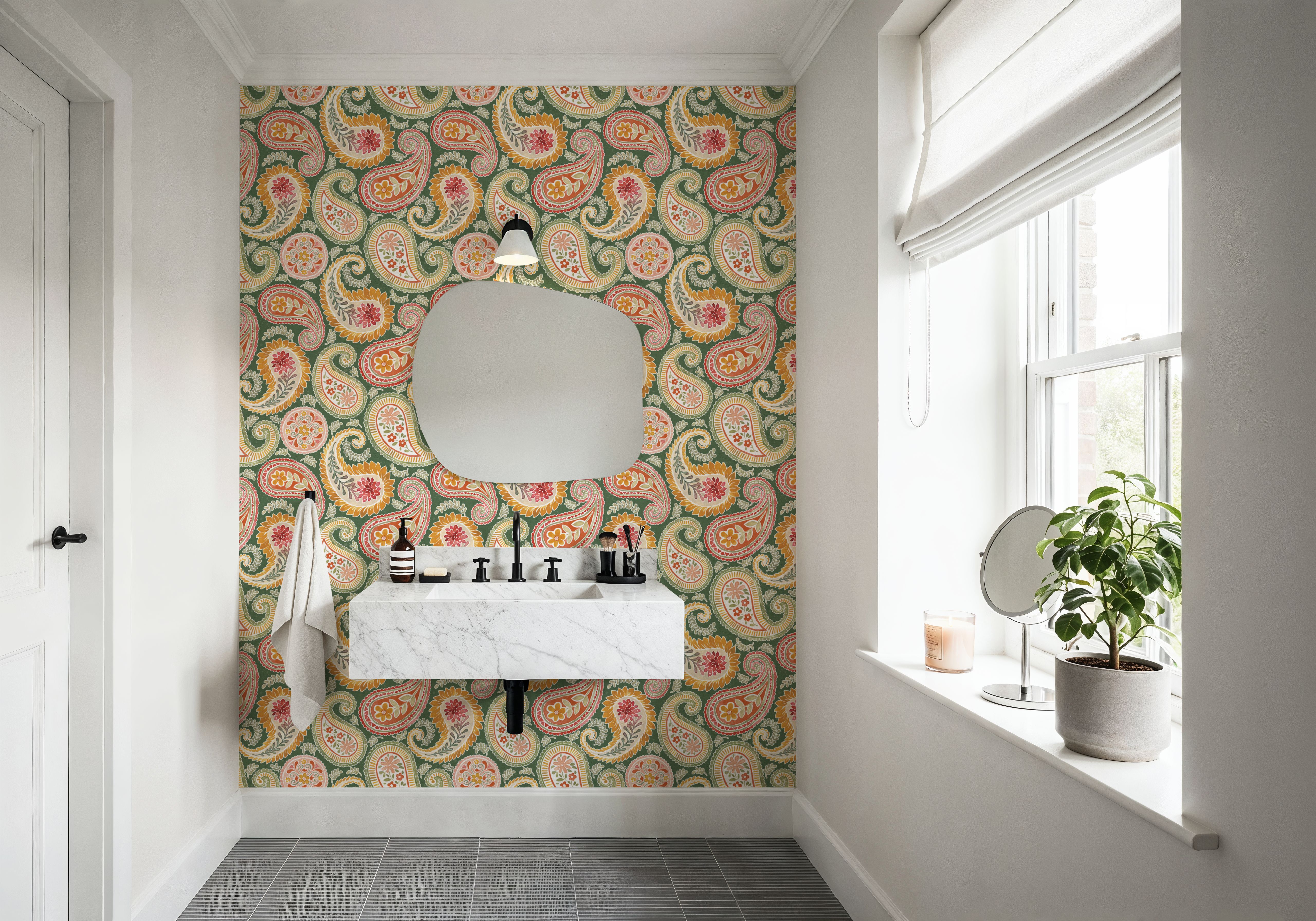Harvest Paisley Green