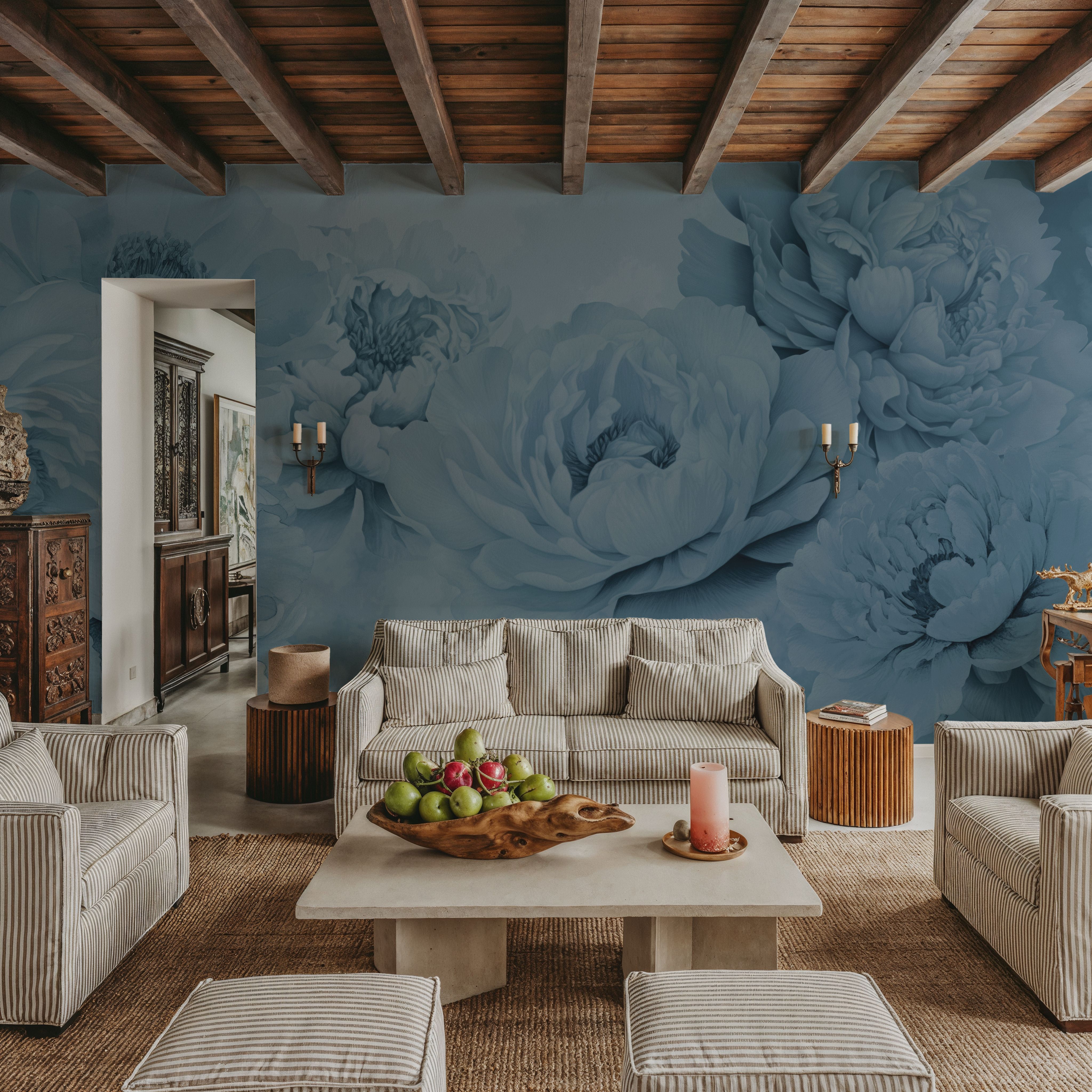 Transcendent Peony, French Blue